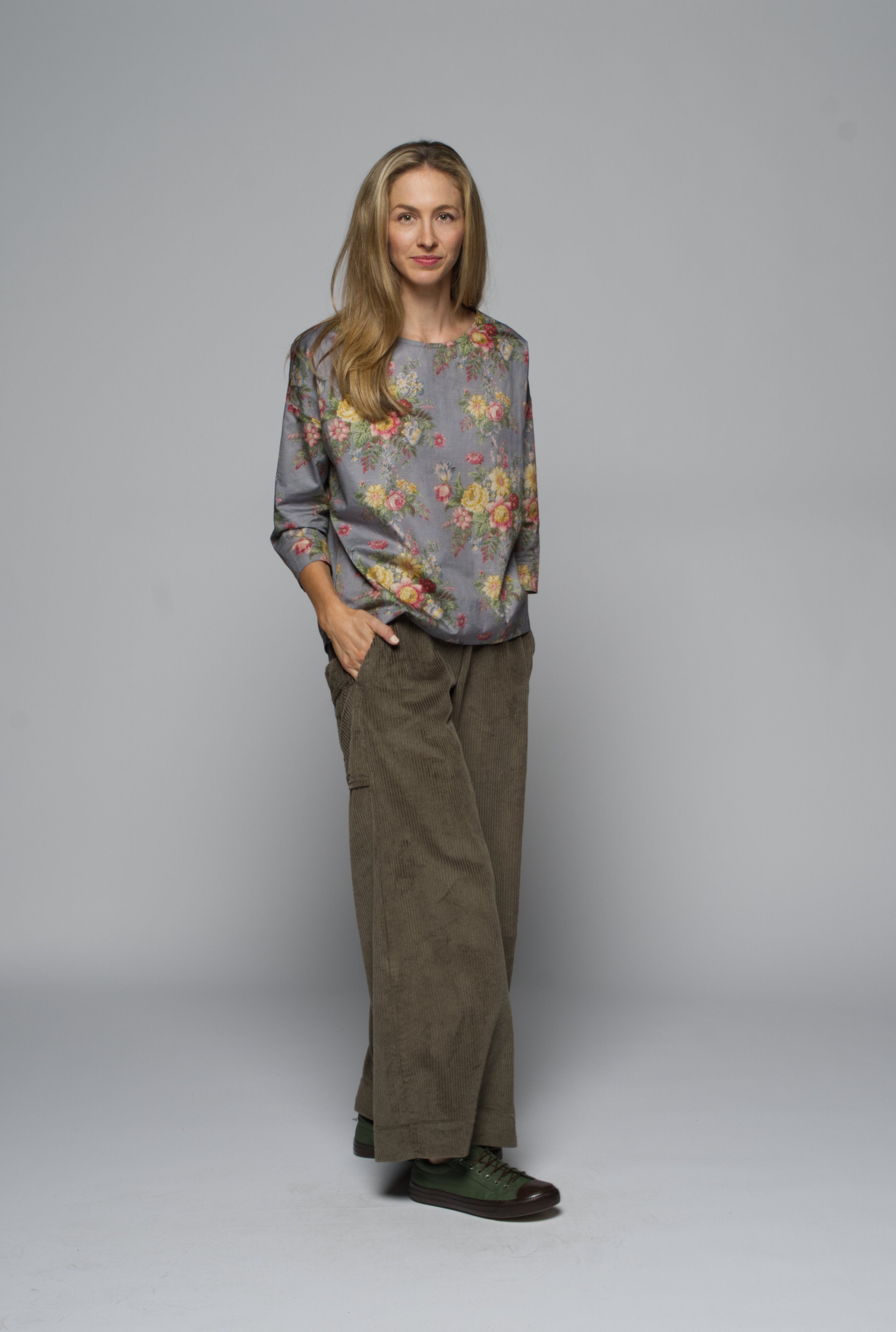 Alira Cord pant - Jute