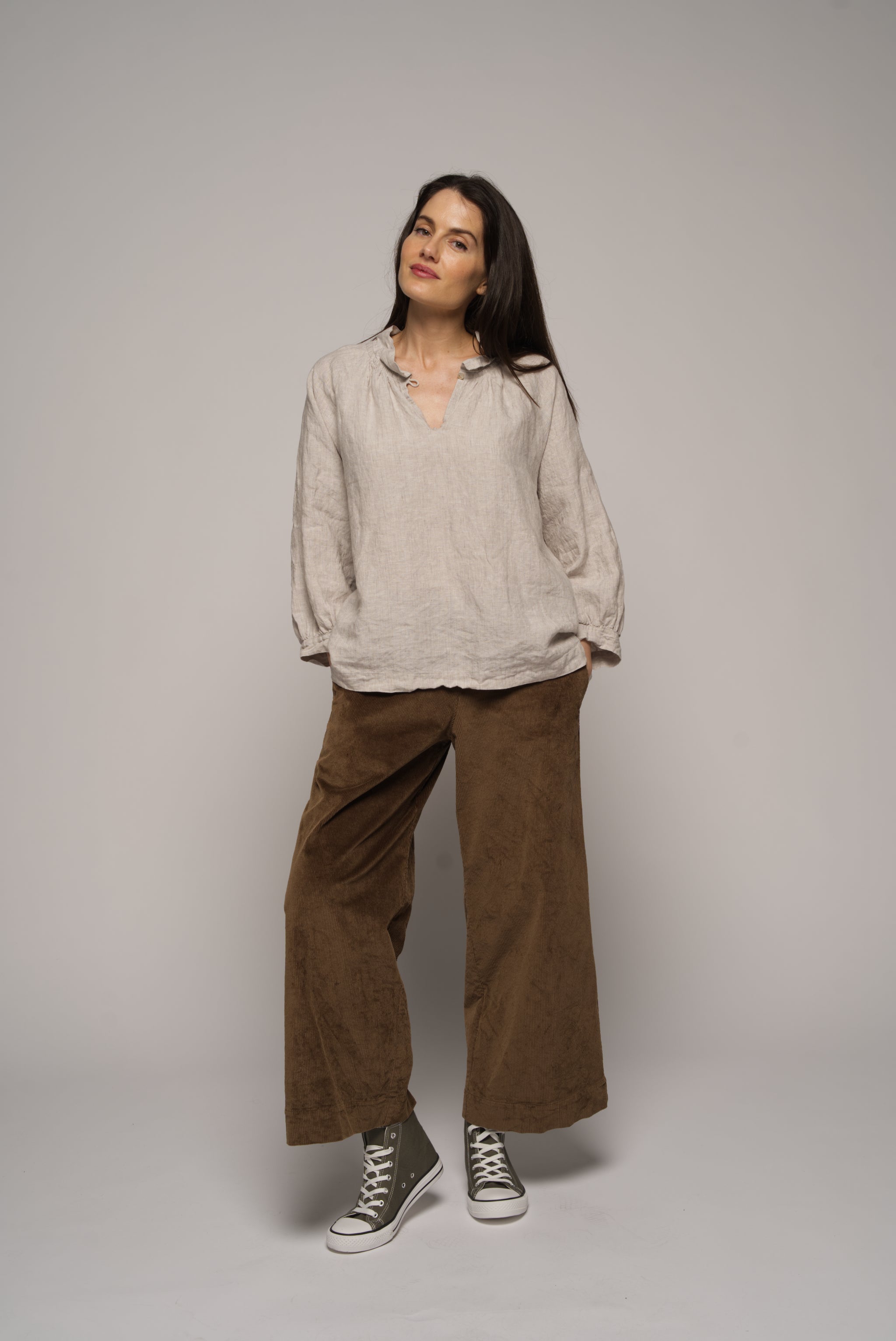 Alira Cord pant - Donkey