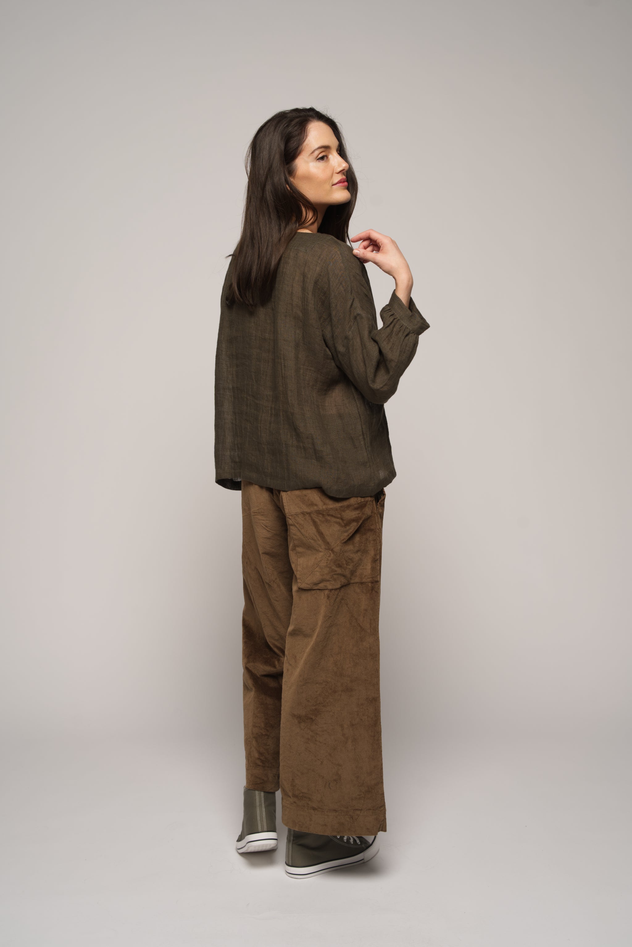 Alira Cord pant - Donkey
