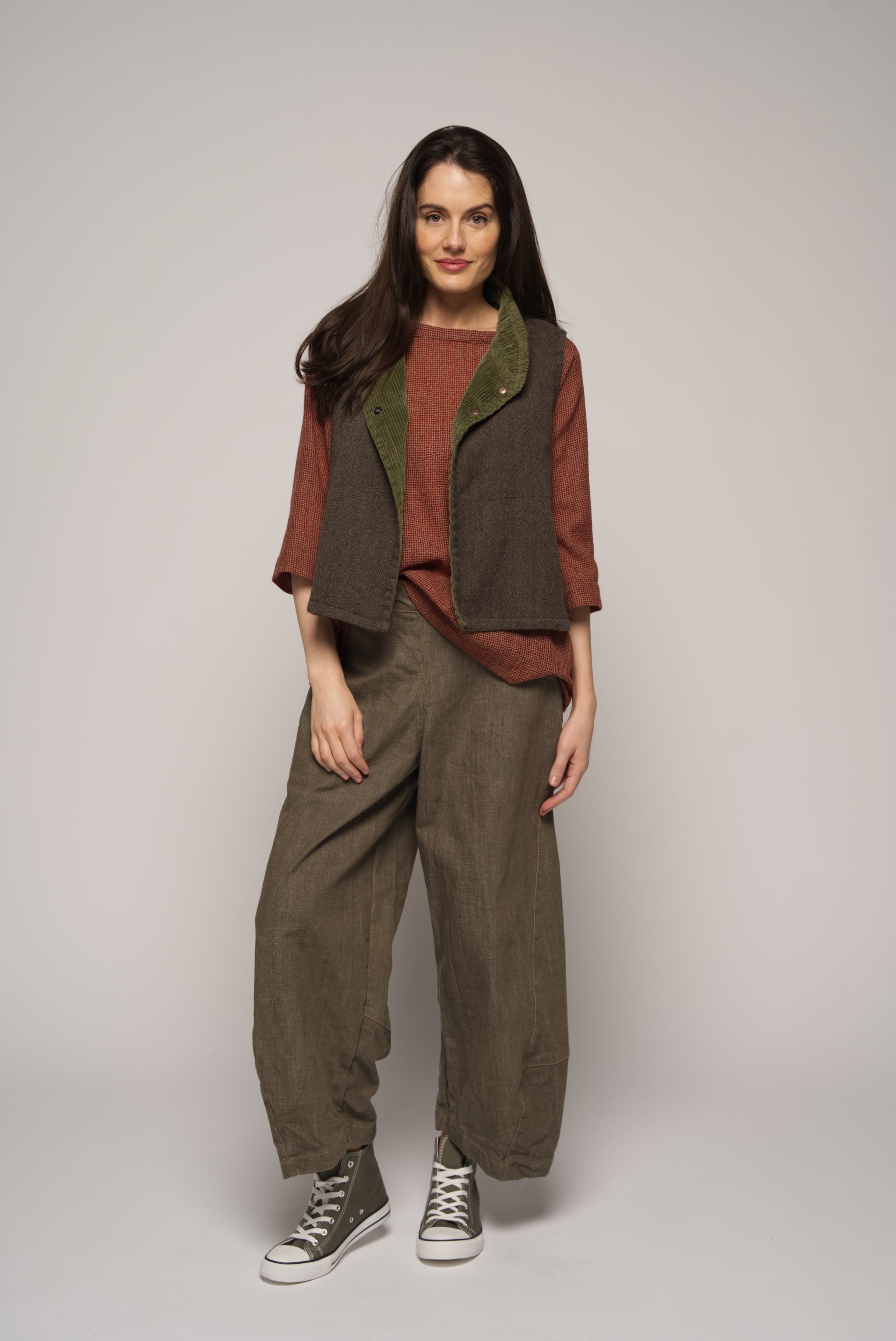 Violet Vest - Wool mohair