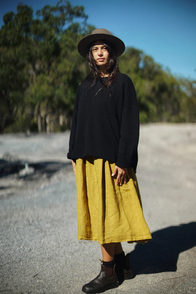 Lambswool Jumper - Black