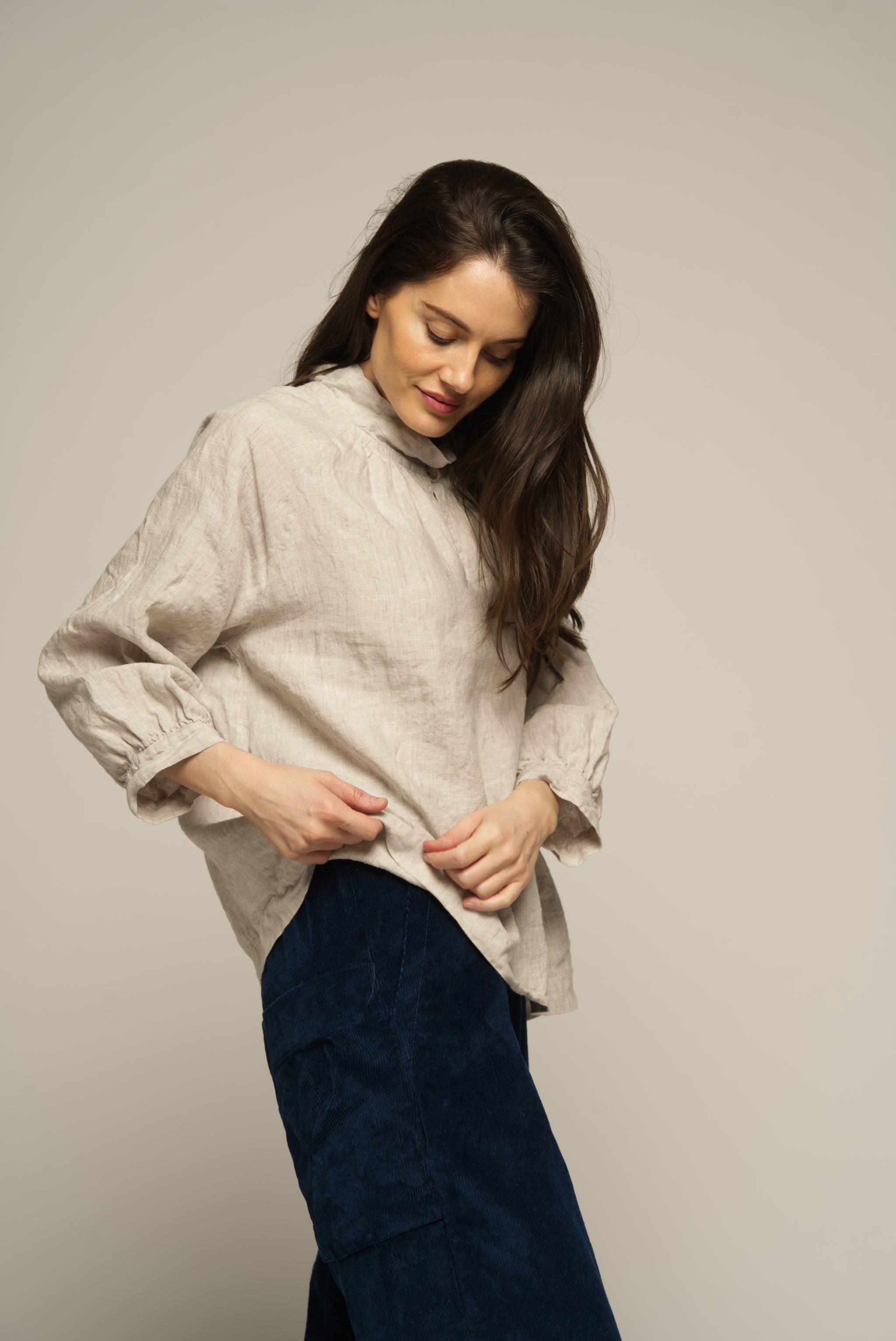 Alira Cord pant - French Navy