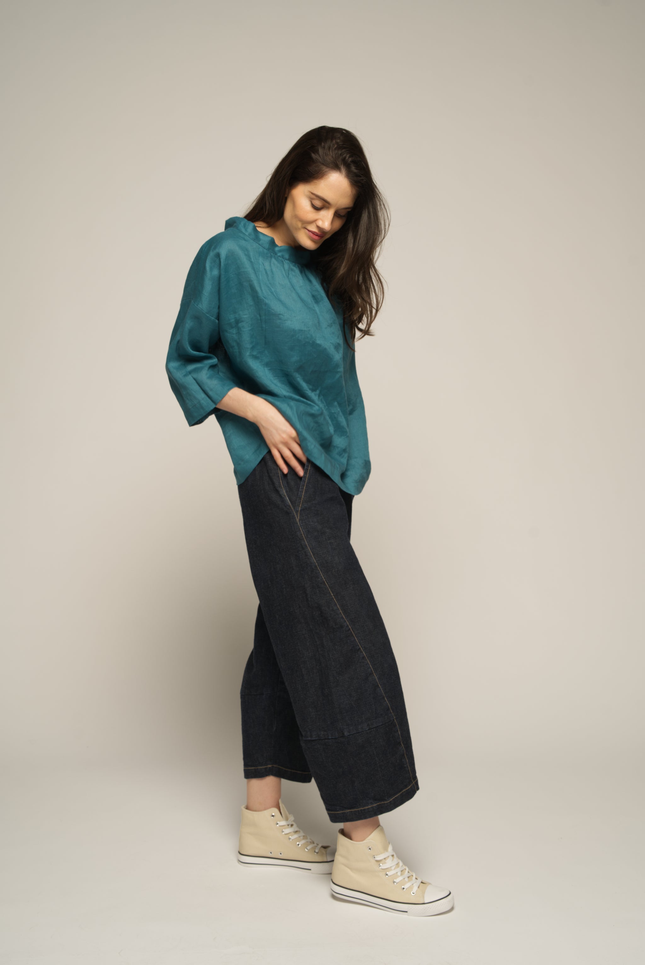 Sanne Pant - Indigo denim
