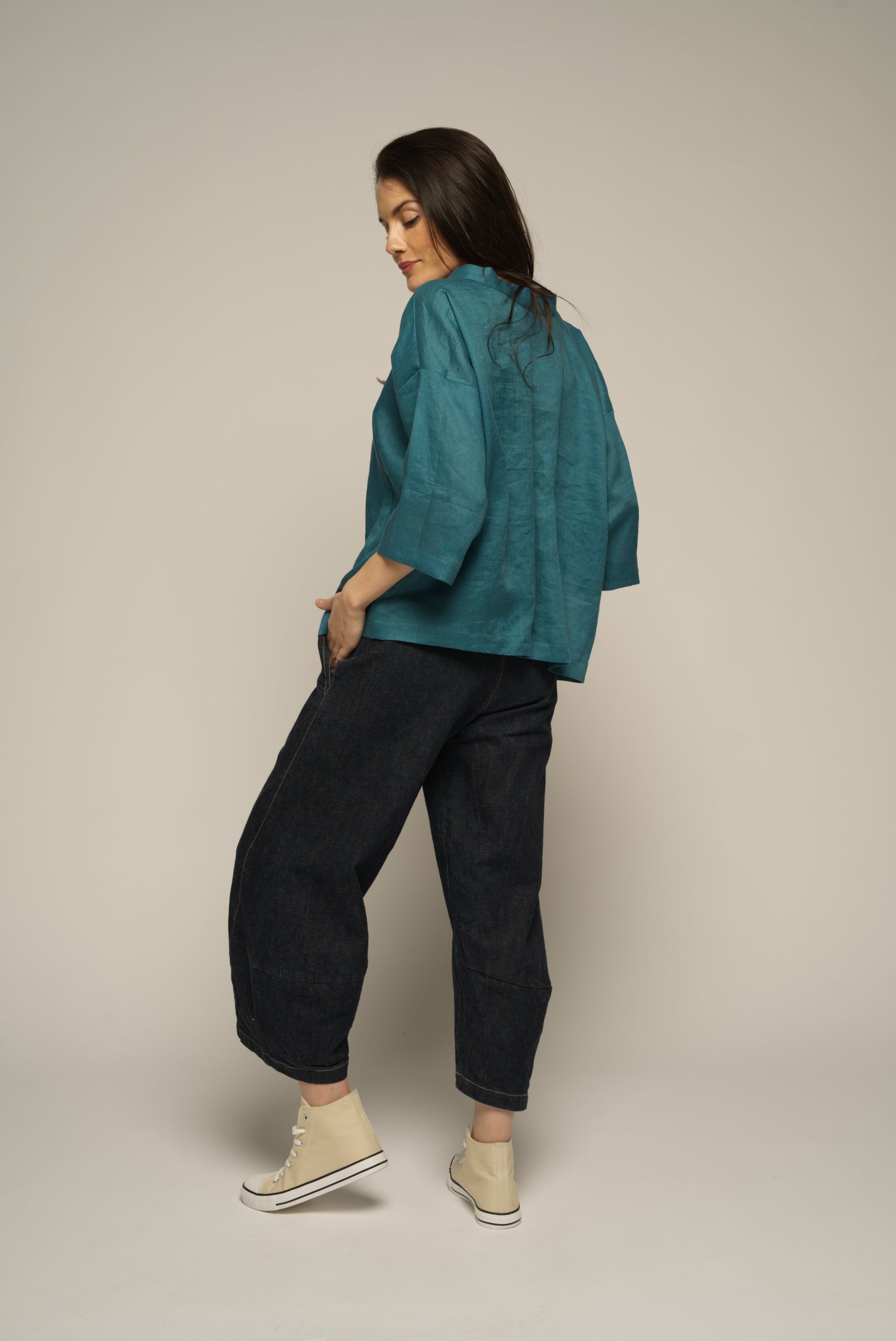 Sanne Pant - Indigo denim