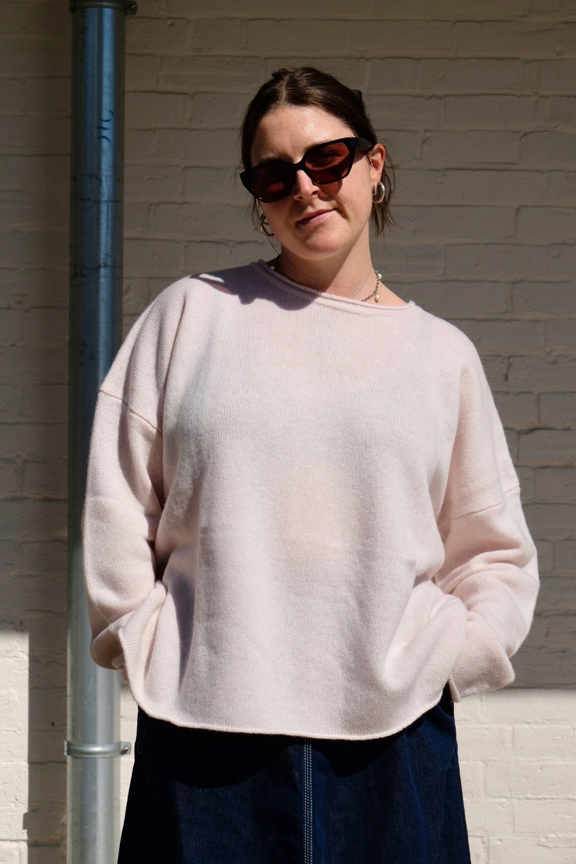 Lambswool Jumper - Rose