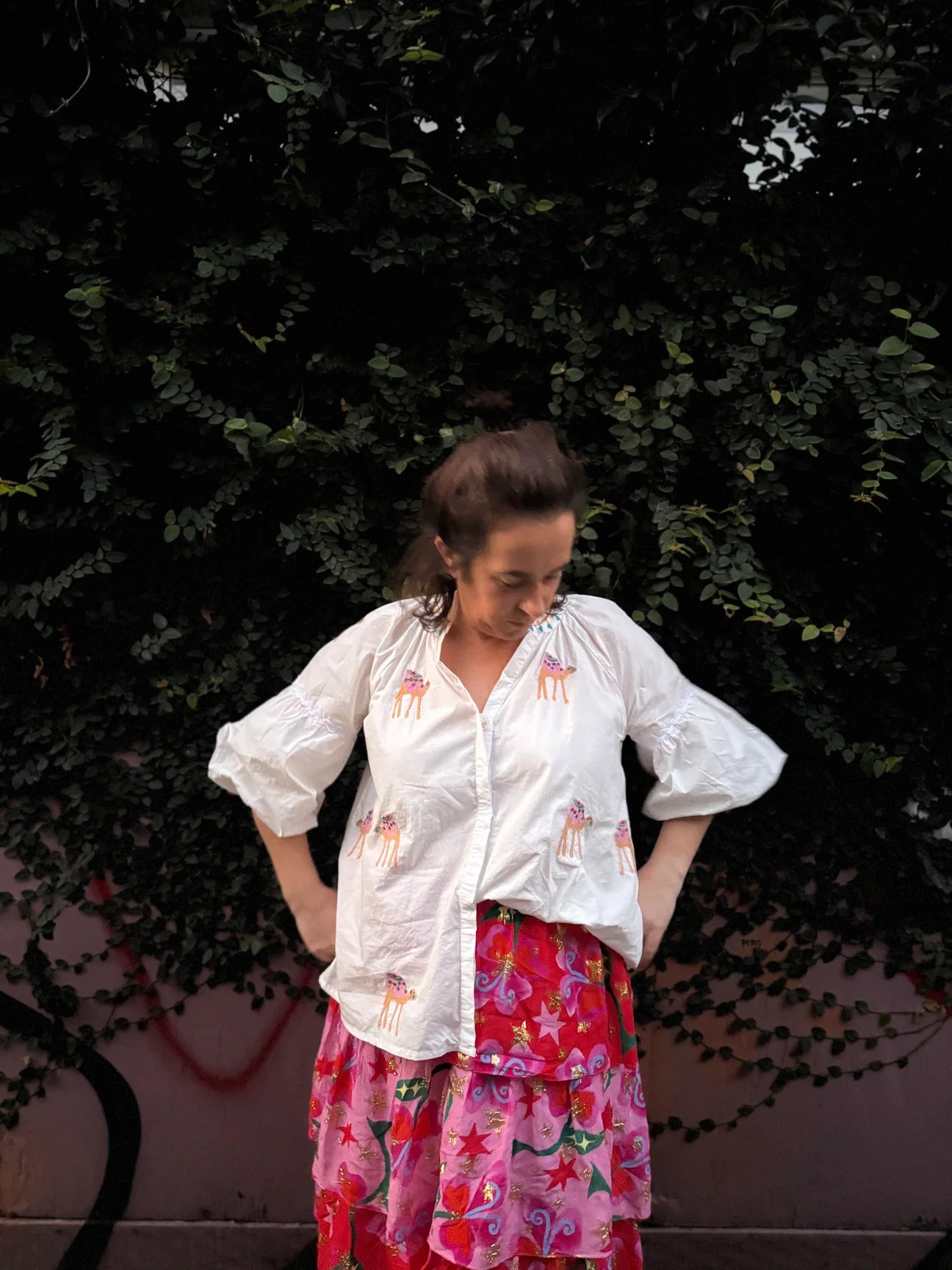 Camel Train Cotton Top