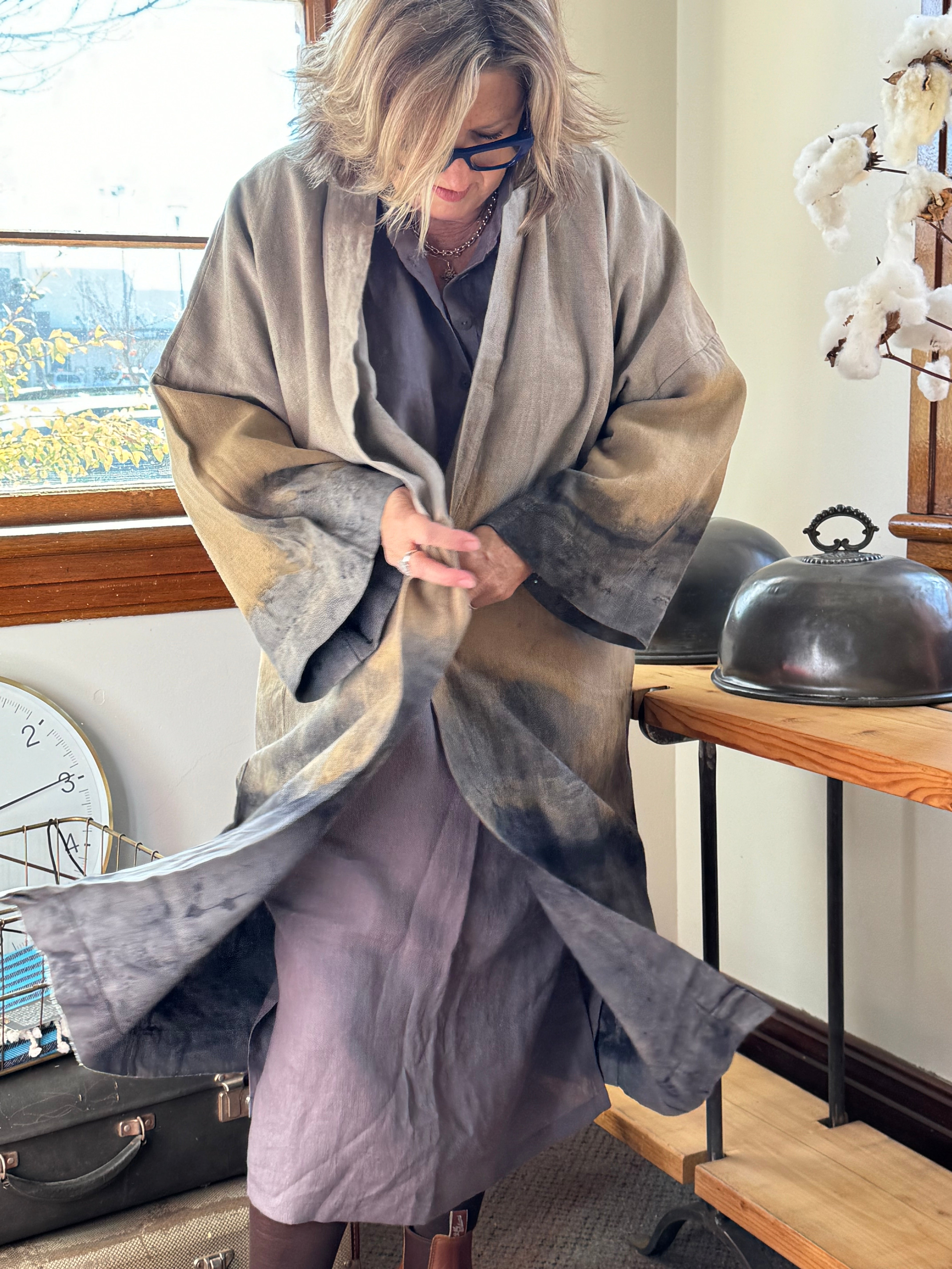 Sabina Kimono - cool tones