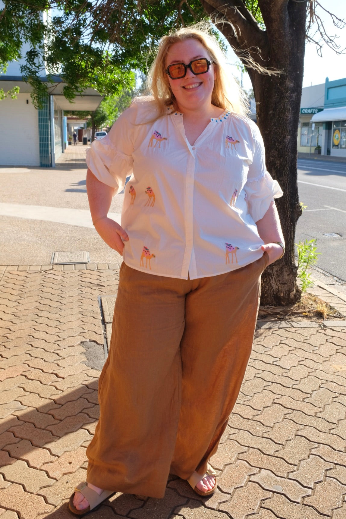 Armani Pant - Cognac