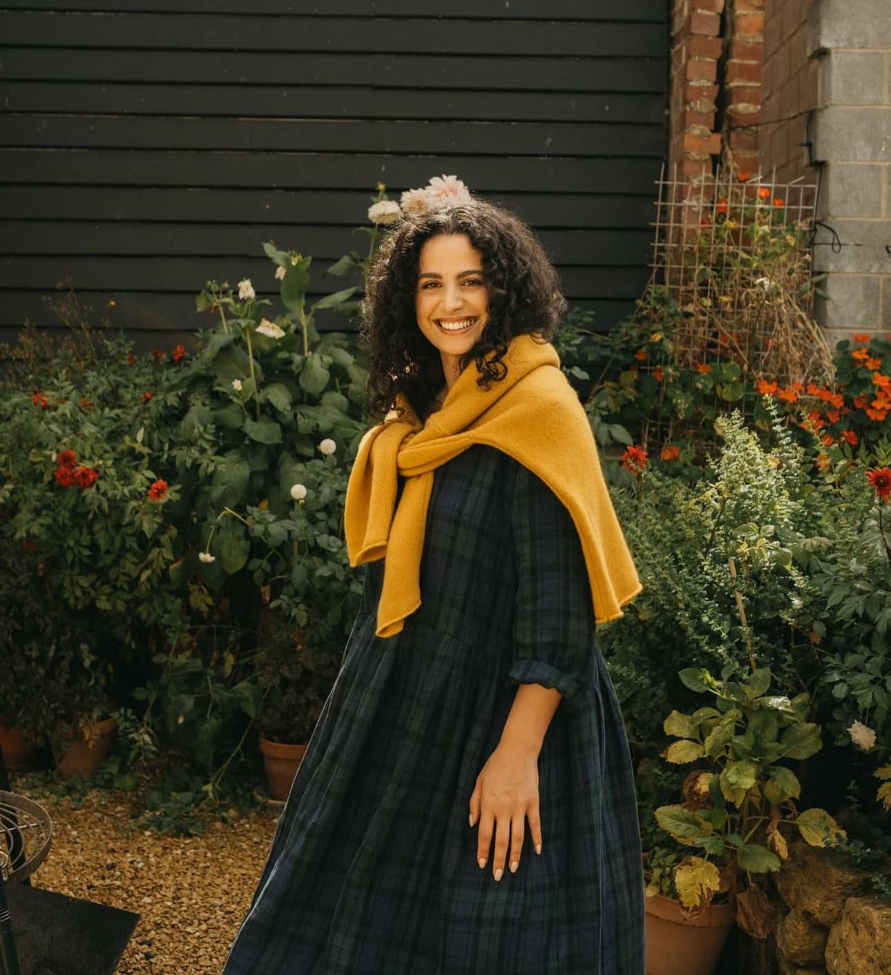 Lambswool Jumper - Mustard