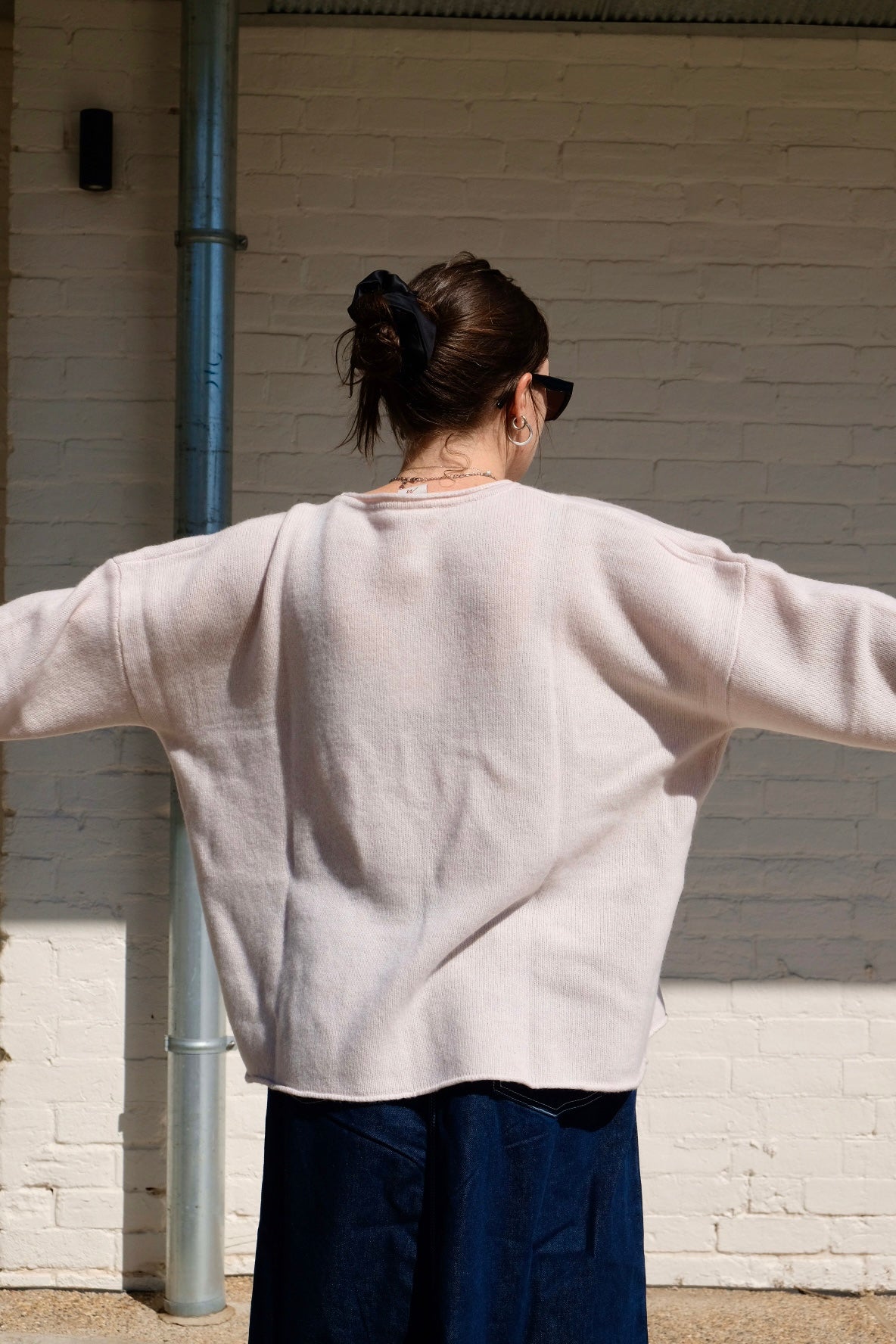 Lambswool Jumper - Rose