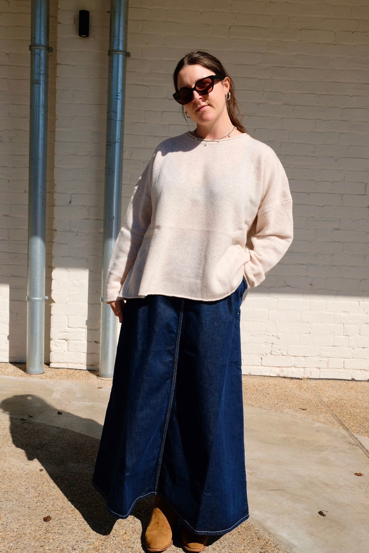 Lambswool Jumper - Oatmeal