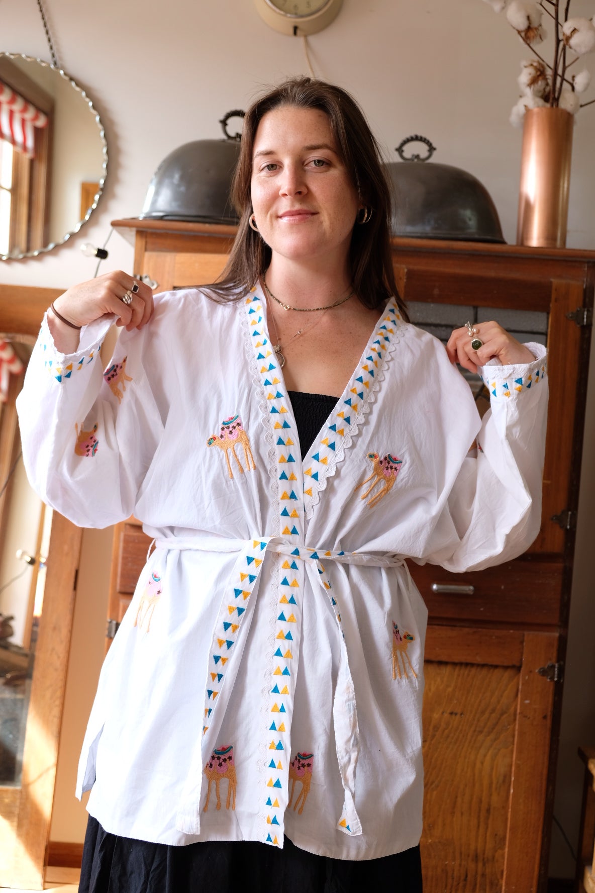 Camel Train Cotton Jacket