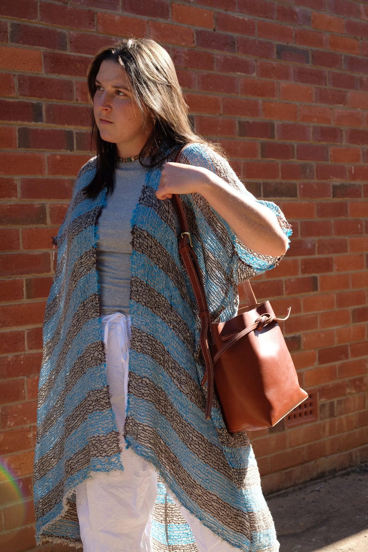 SARDEGNA DUSTER COAT - Leccce Blue Chocolate
