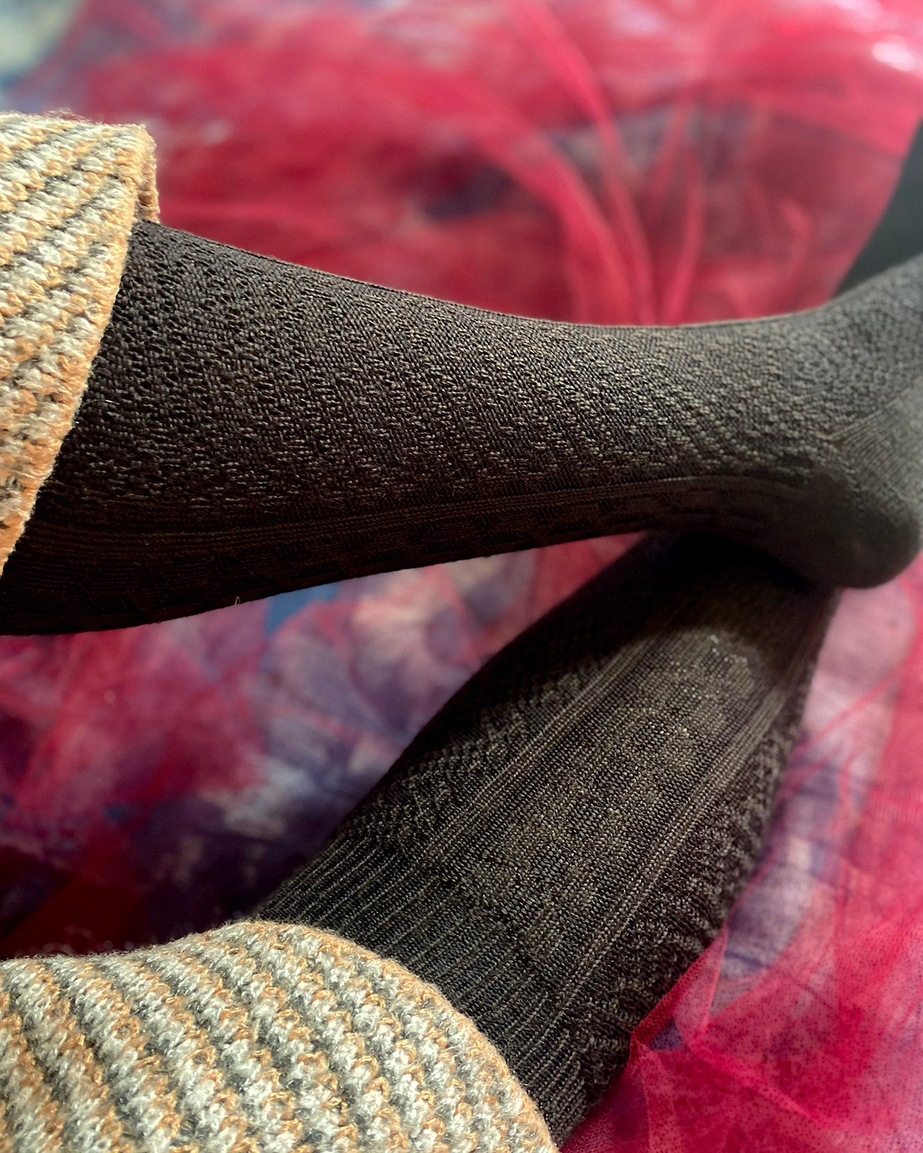 Merino Wool Socks - Vintage Chocolate