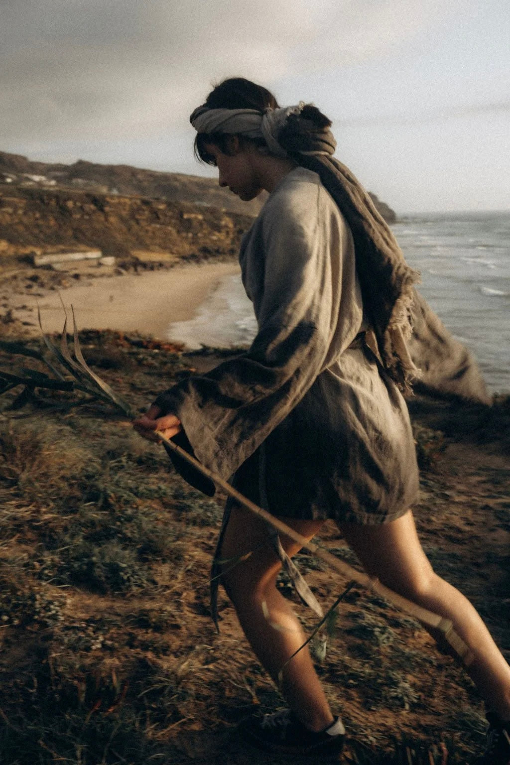 Danuta Kimono - cool tones