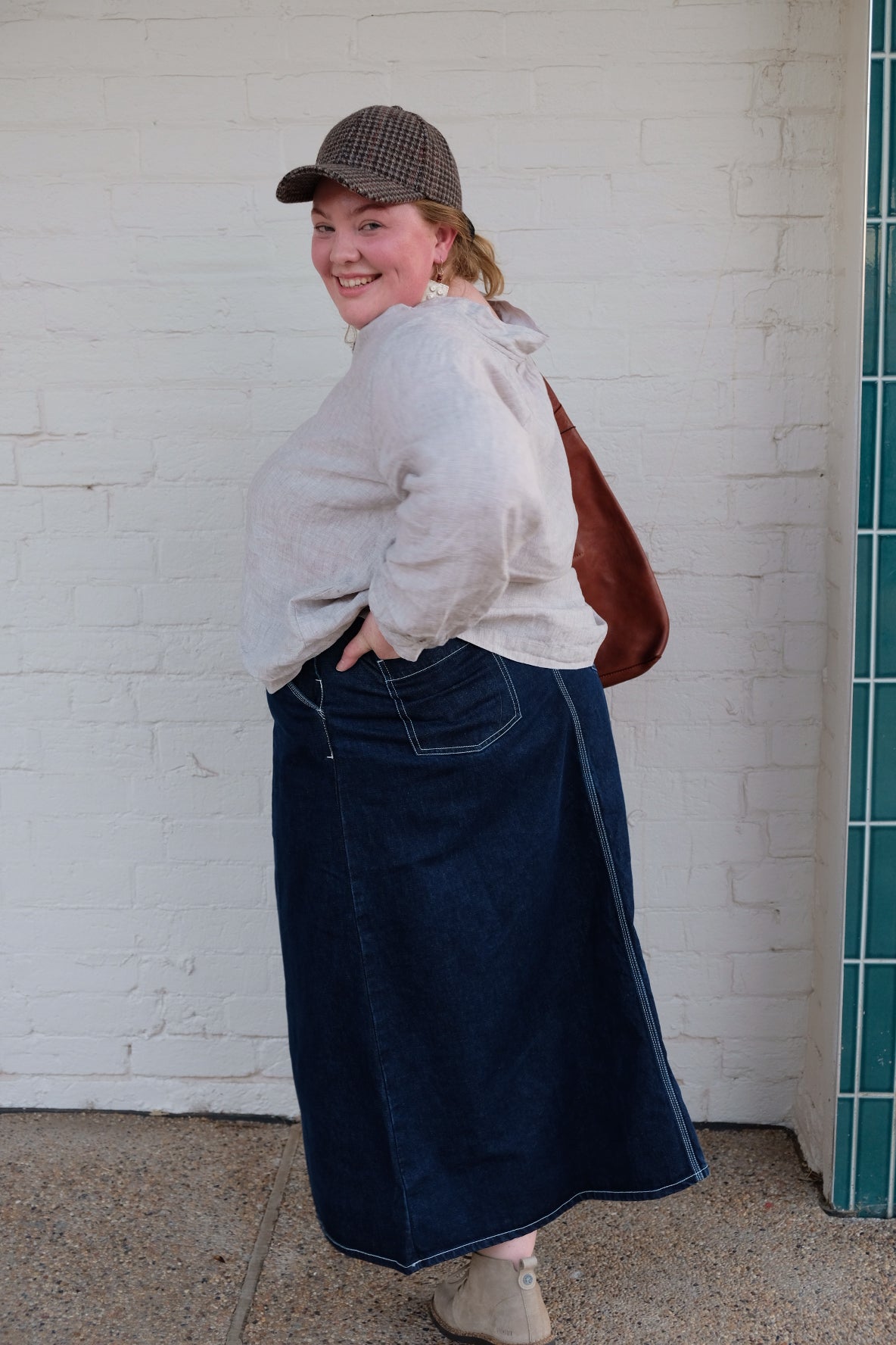 Piper Skirt - indigo denim