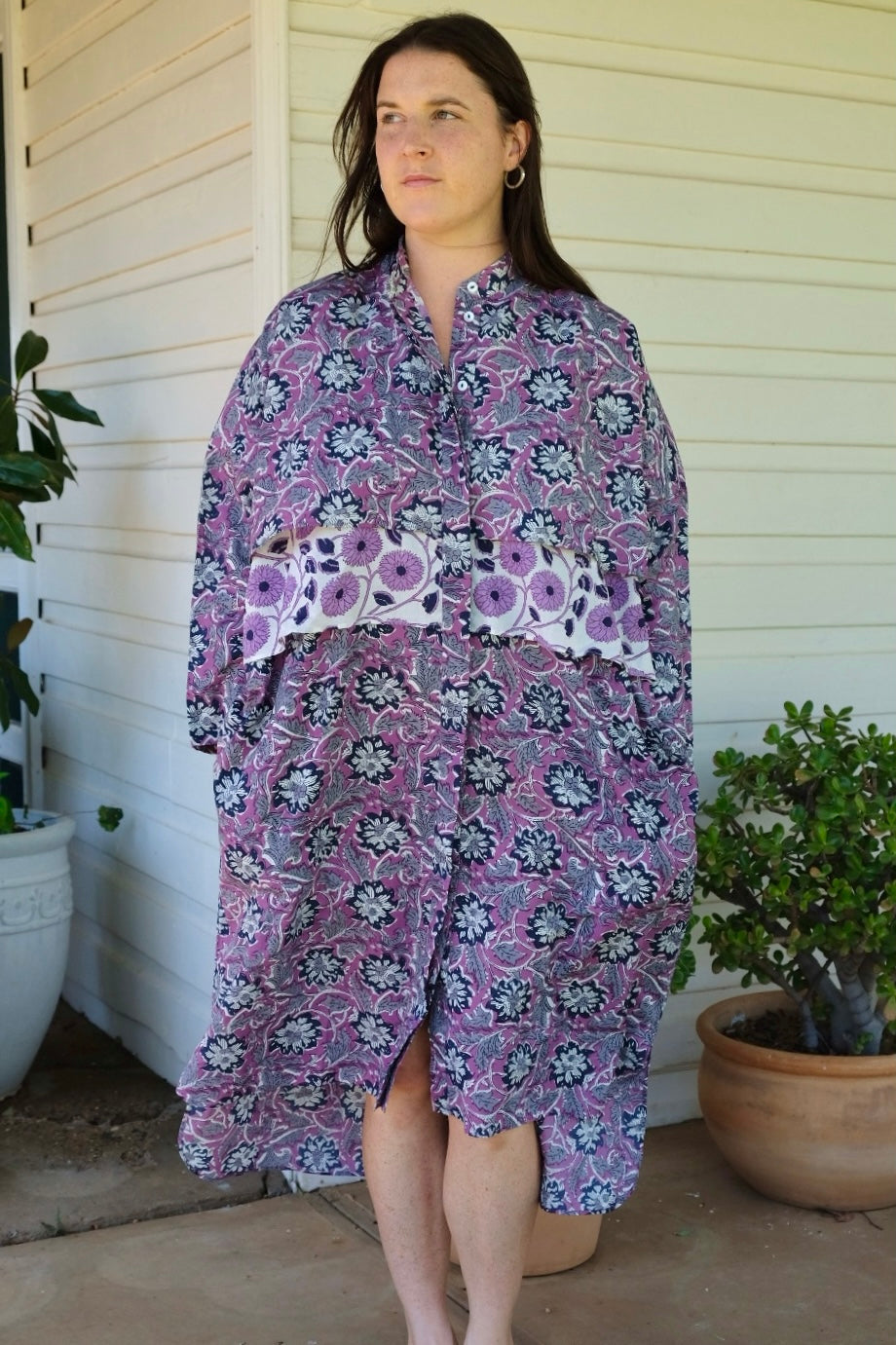 Zinn Floral Shirtdress