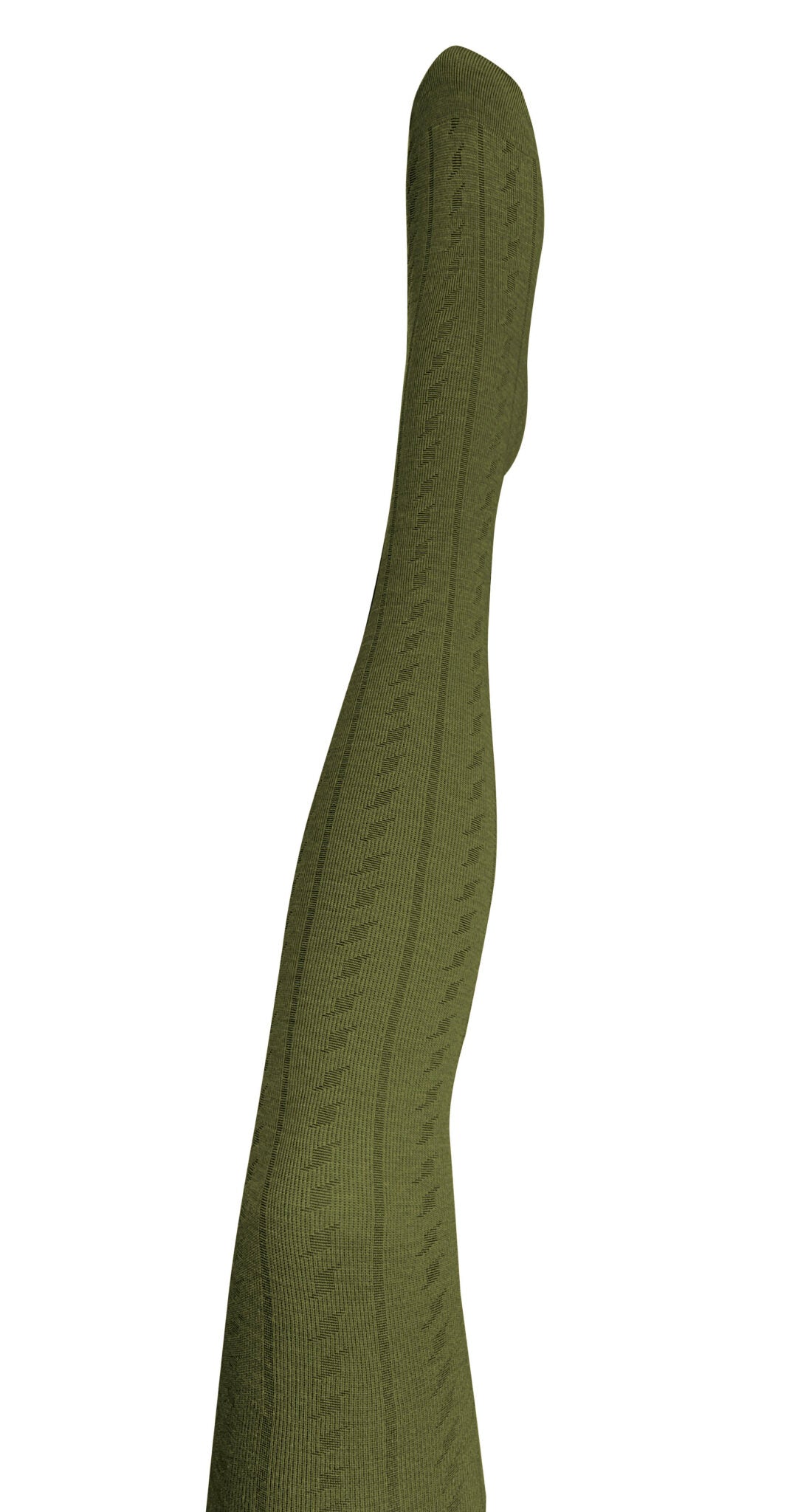 Merino Wool Tights - Form Green