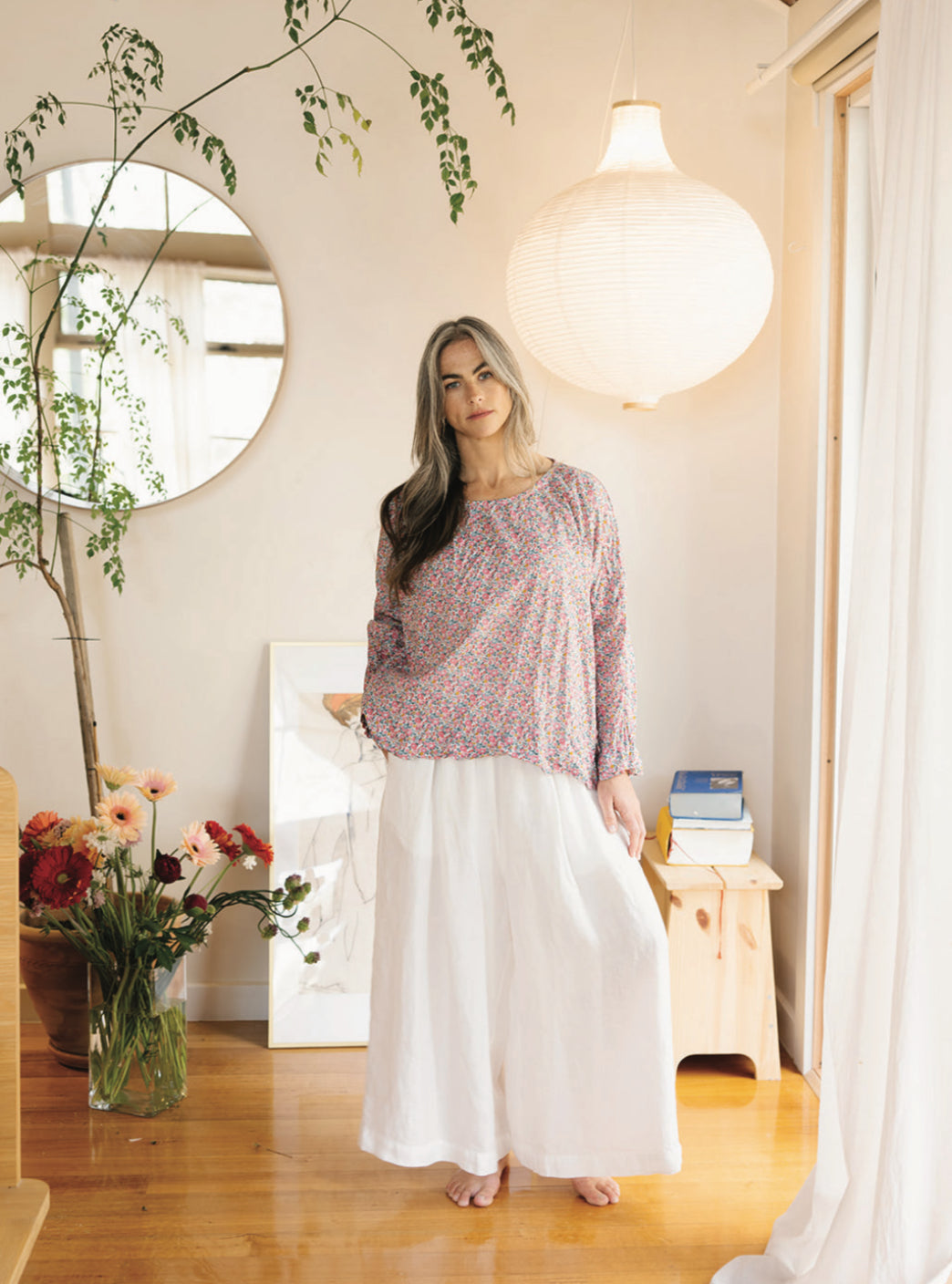 Yuki Top - Betsy Ann Liberty Print