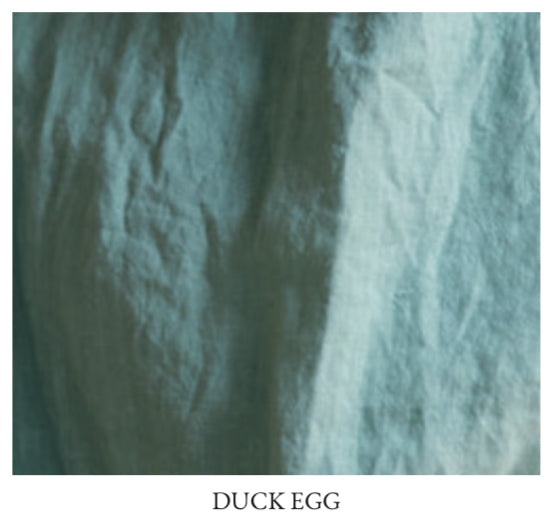 Ulla Skirt - cotton poplin - Duck Egg Blue