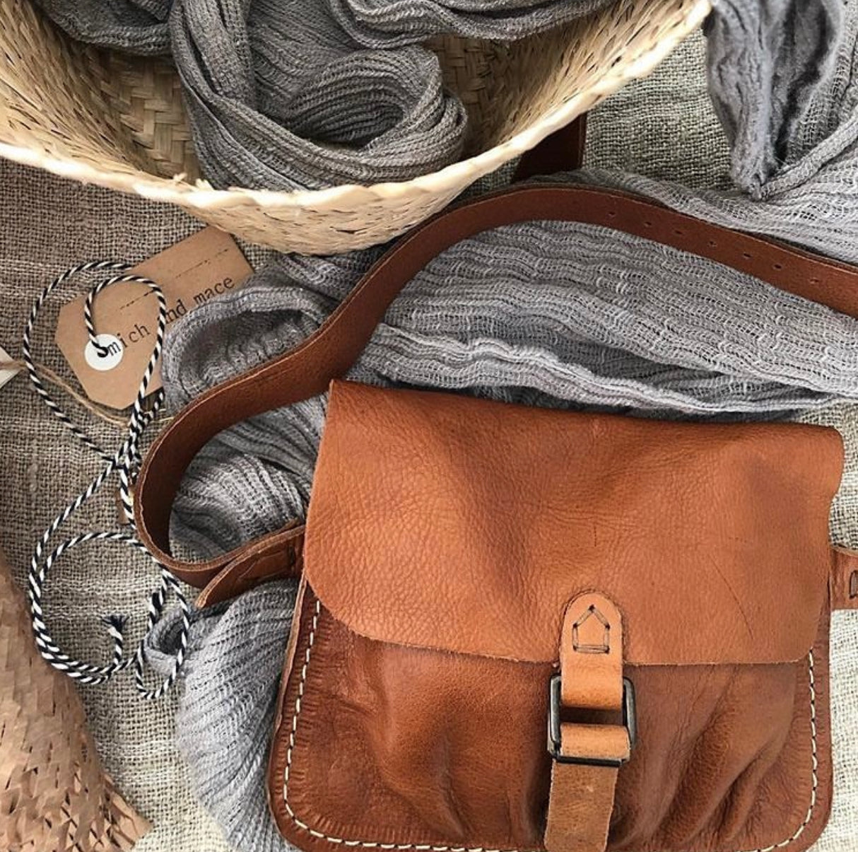 MARSUPIETTO BUMBAG - Tan