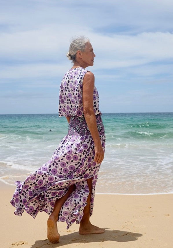 Zinnia Floral Skirt