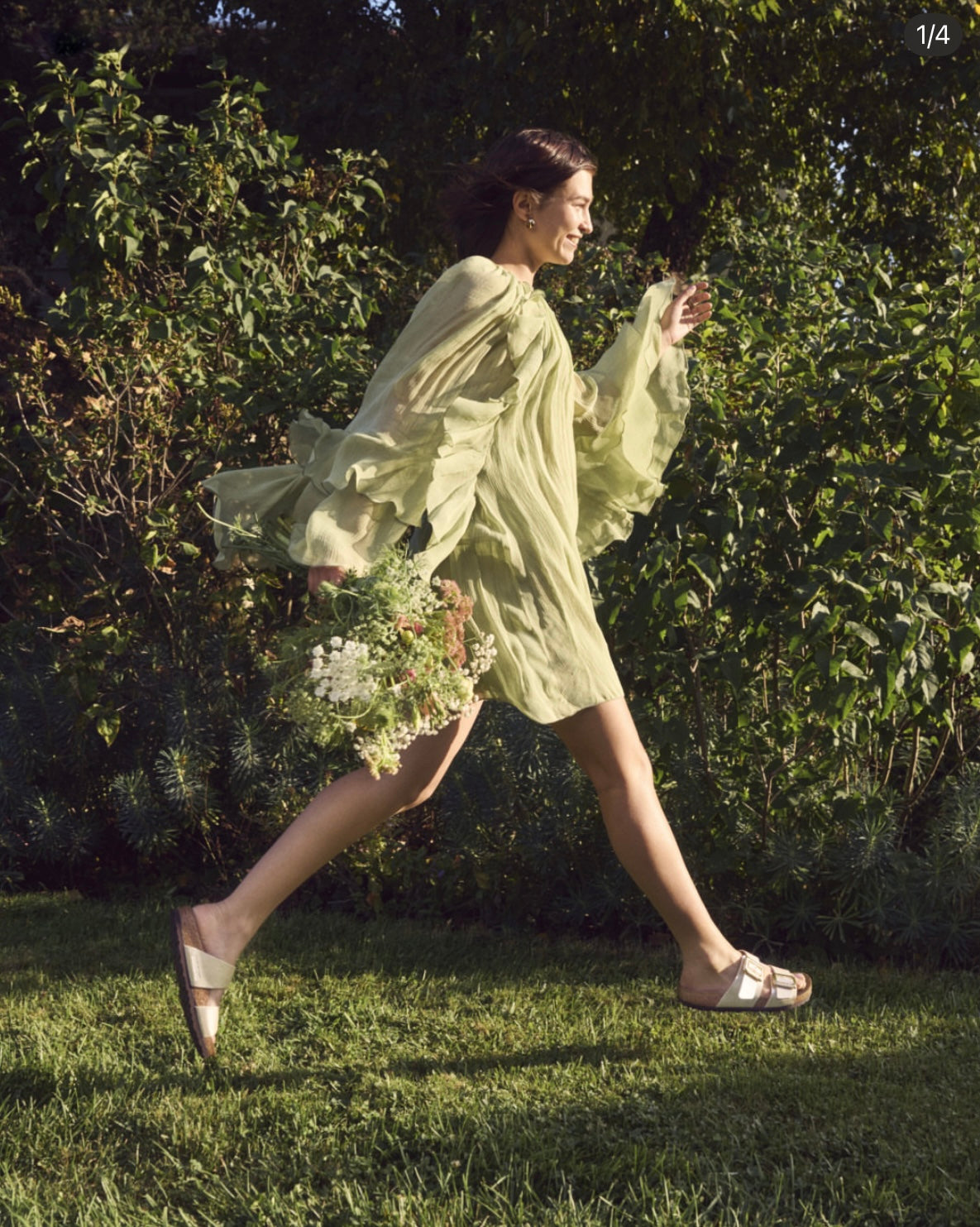 Sydney Cushion Buckle Graceful Pearl White Birko-Flor