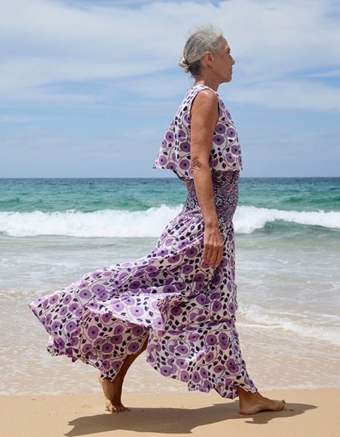 Zinnia Floral Skirt