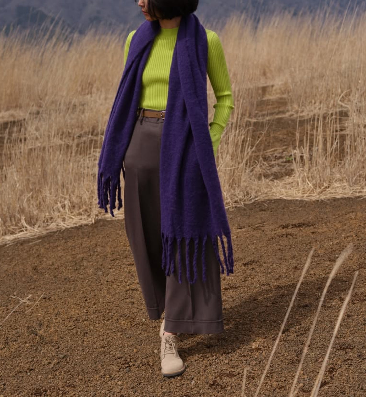 Uppsala Mid Taupe Suede Leather