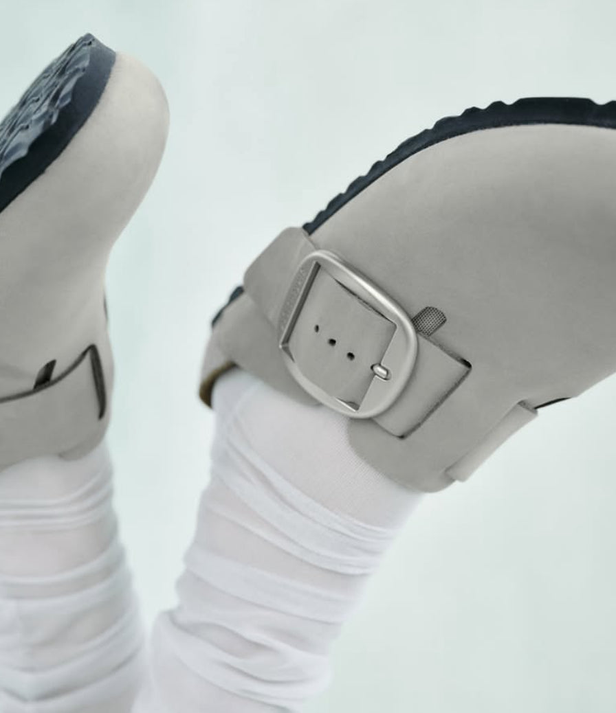 Boston Big Buckle Pure Sage Nubuck Leather regular