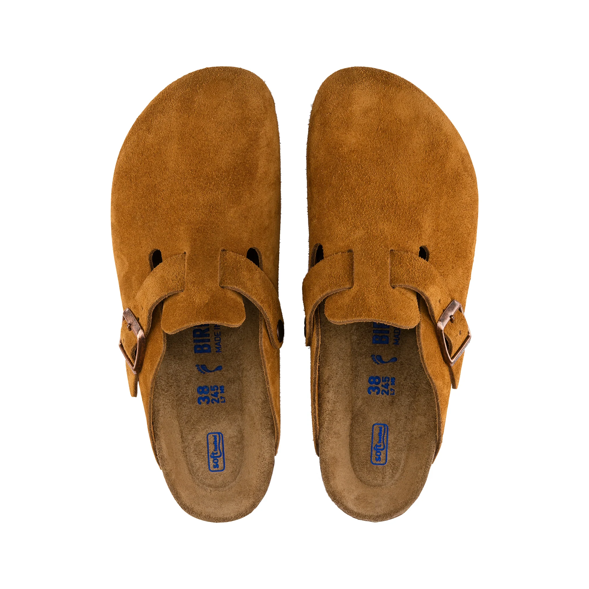 Boston SFB Mink Suede Leather