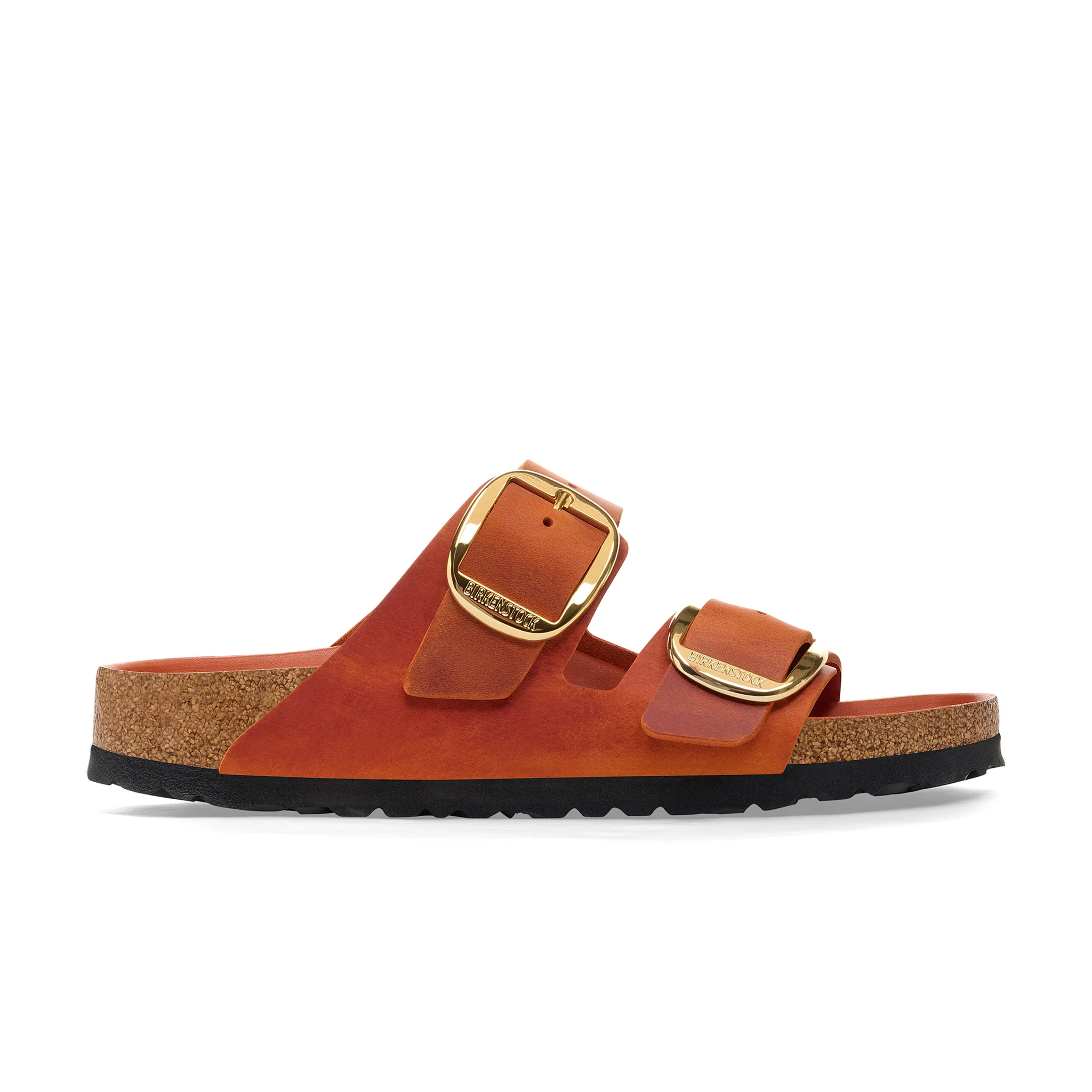 Arizona big buckle oiled leather - burnt orange