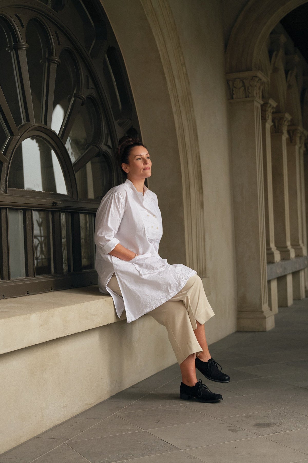 Ratatouille Shirt - Cotton Poplin white