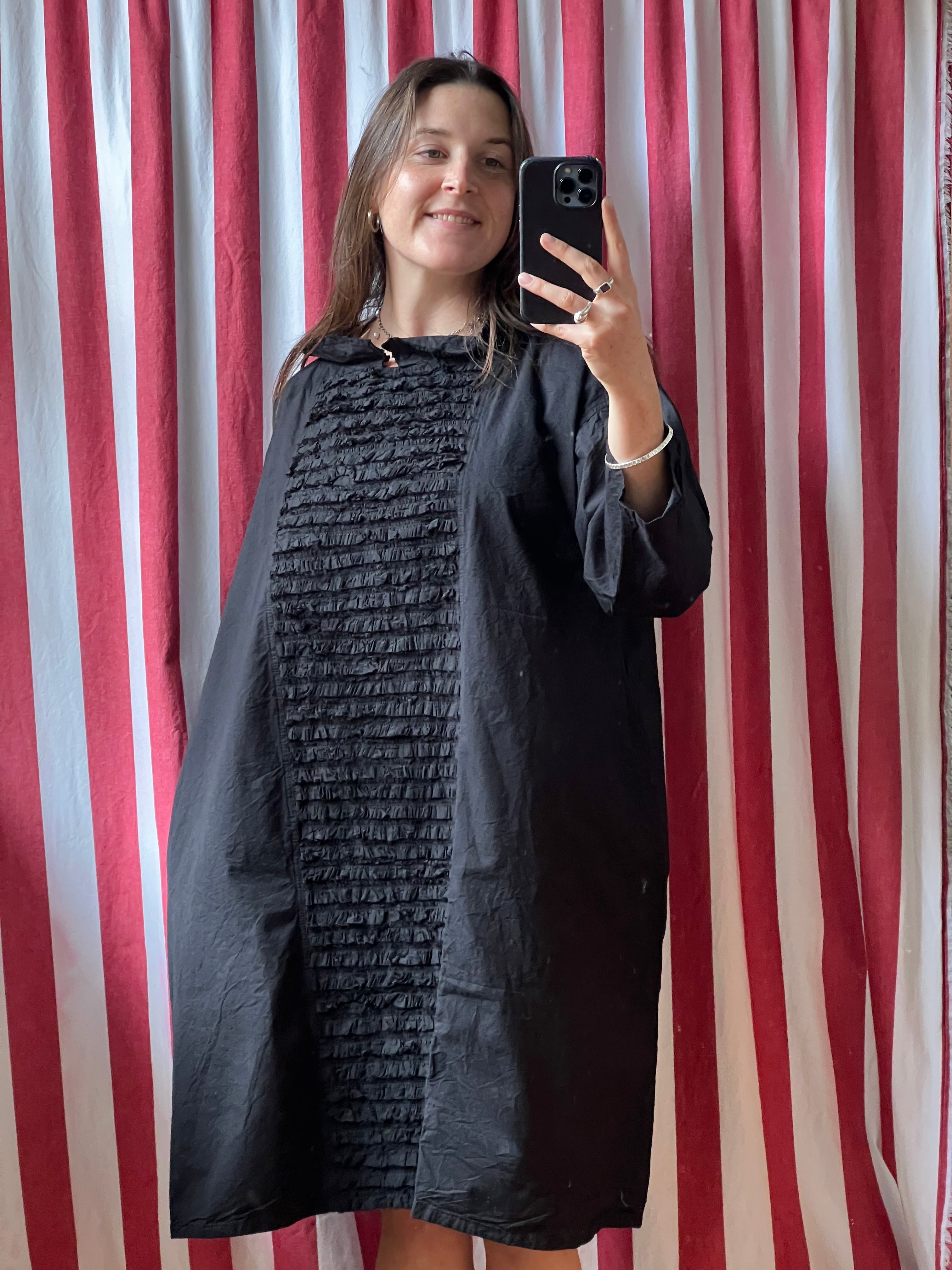 Salem Dress - Cotton Twill - Black