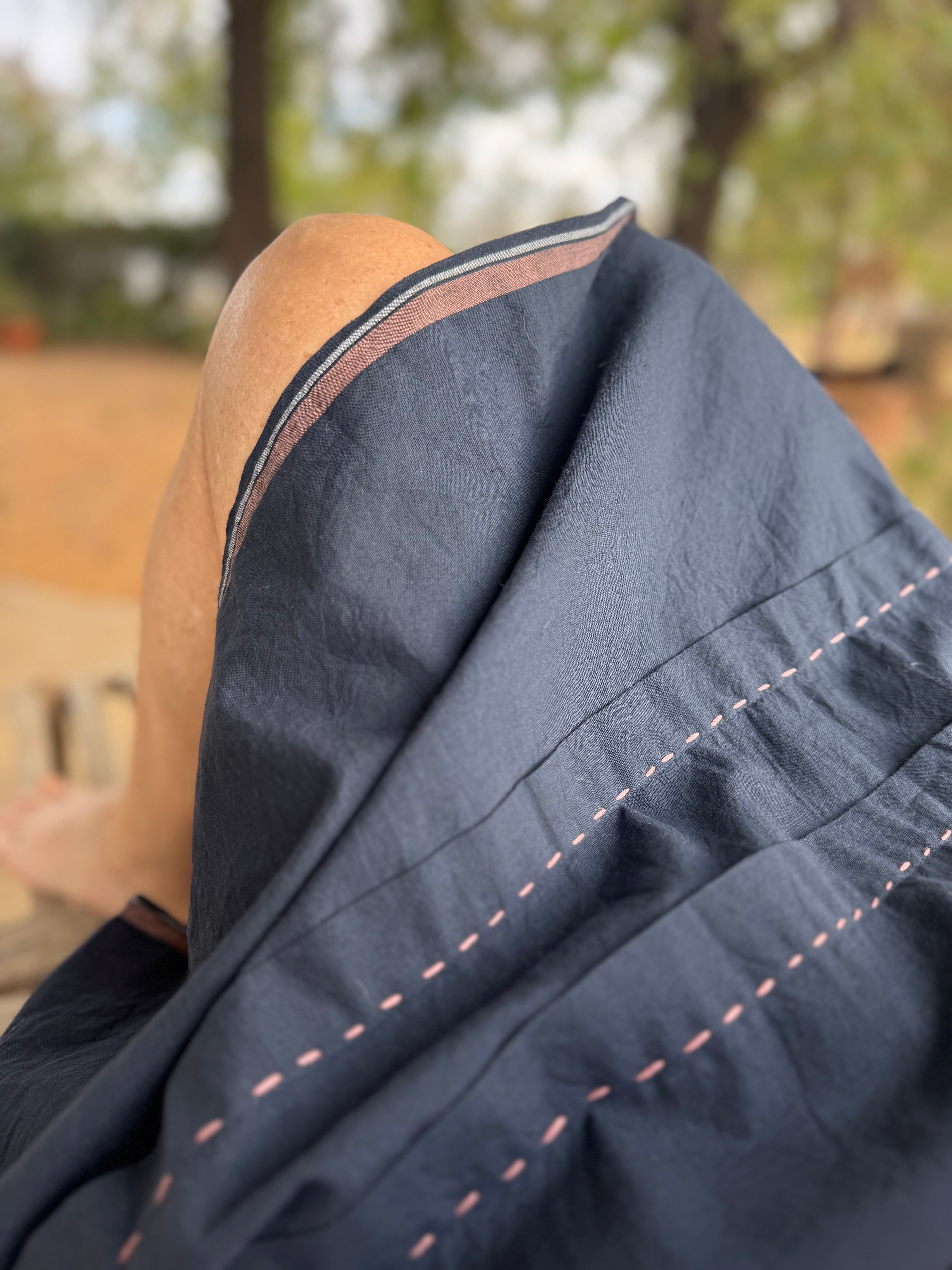 Aki Skirt - Ink Blue