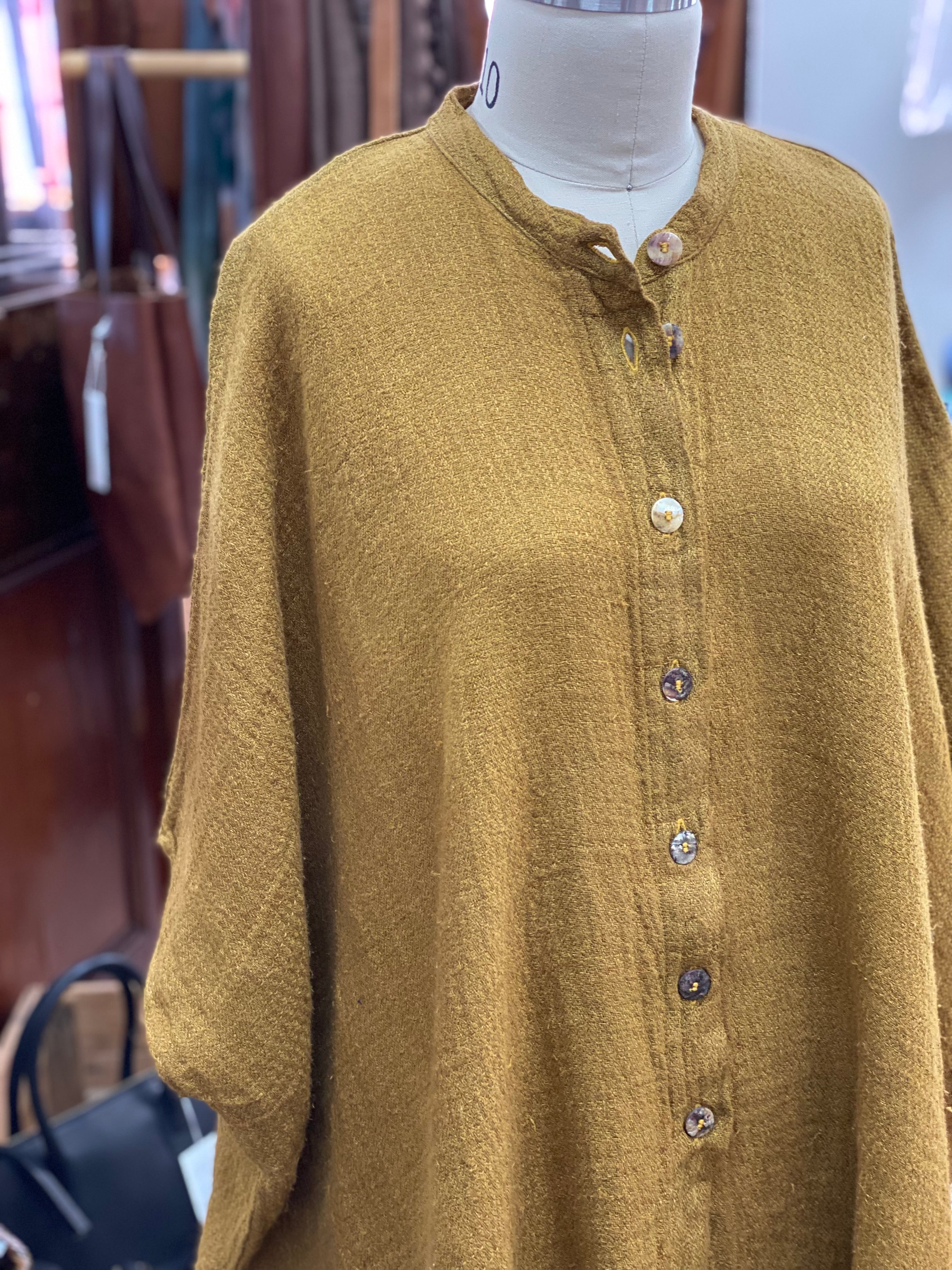 Pre-loved La Bottega Di Brunella jacket - Mustard