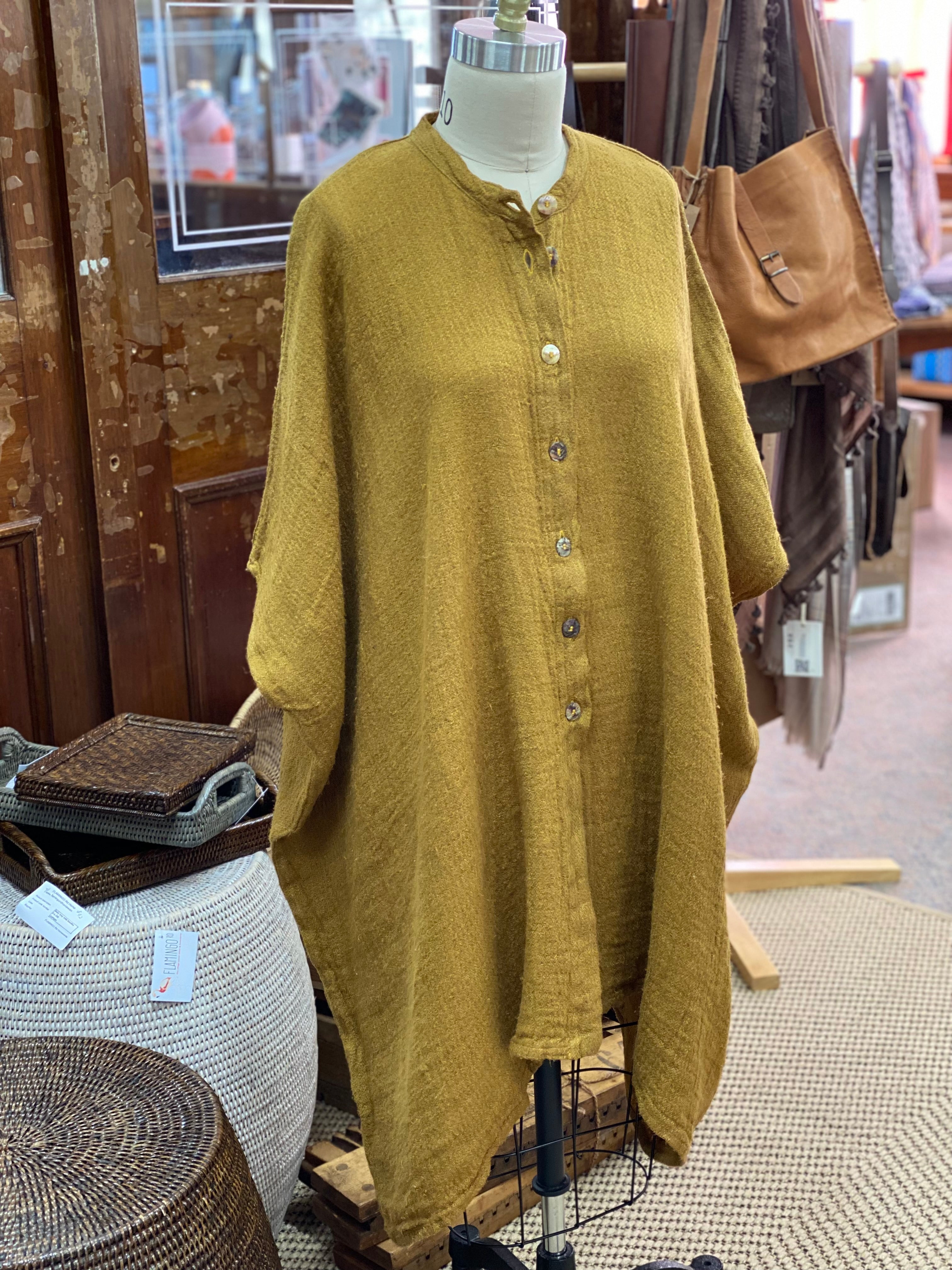 Pre-loved La Bottega Di Brunella jacket - Mustard