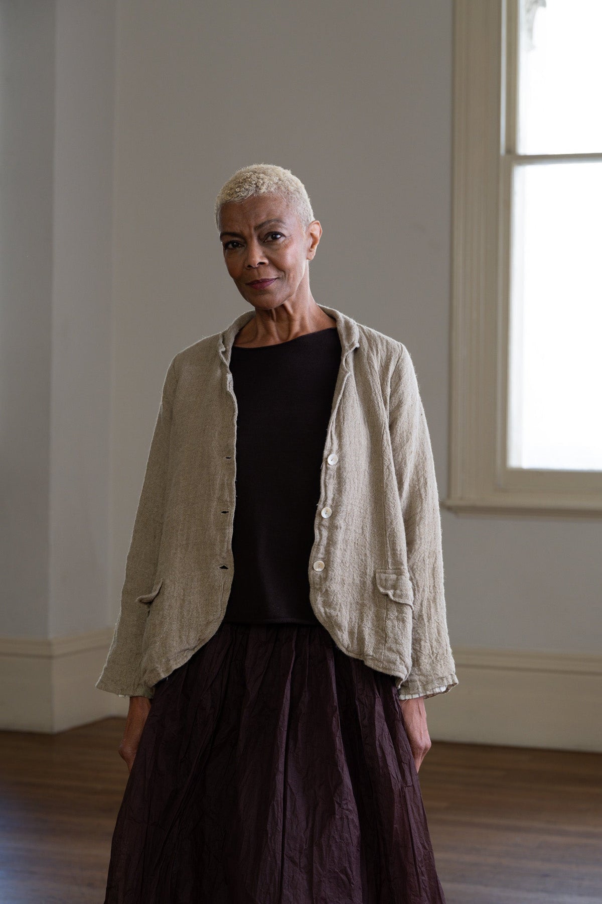 Baridi Jacket - raw linen