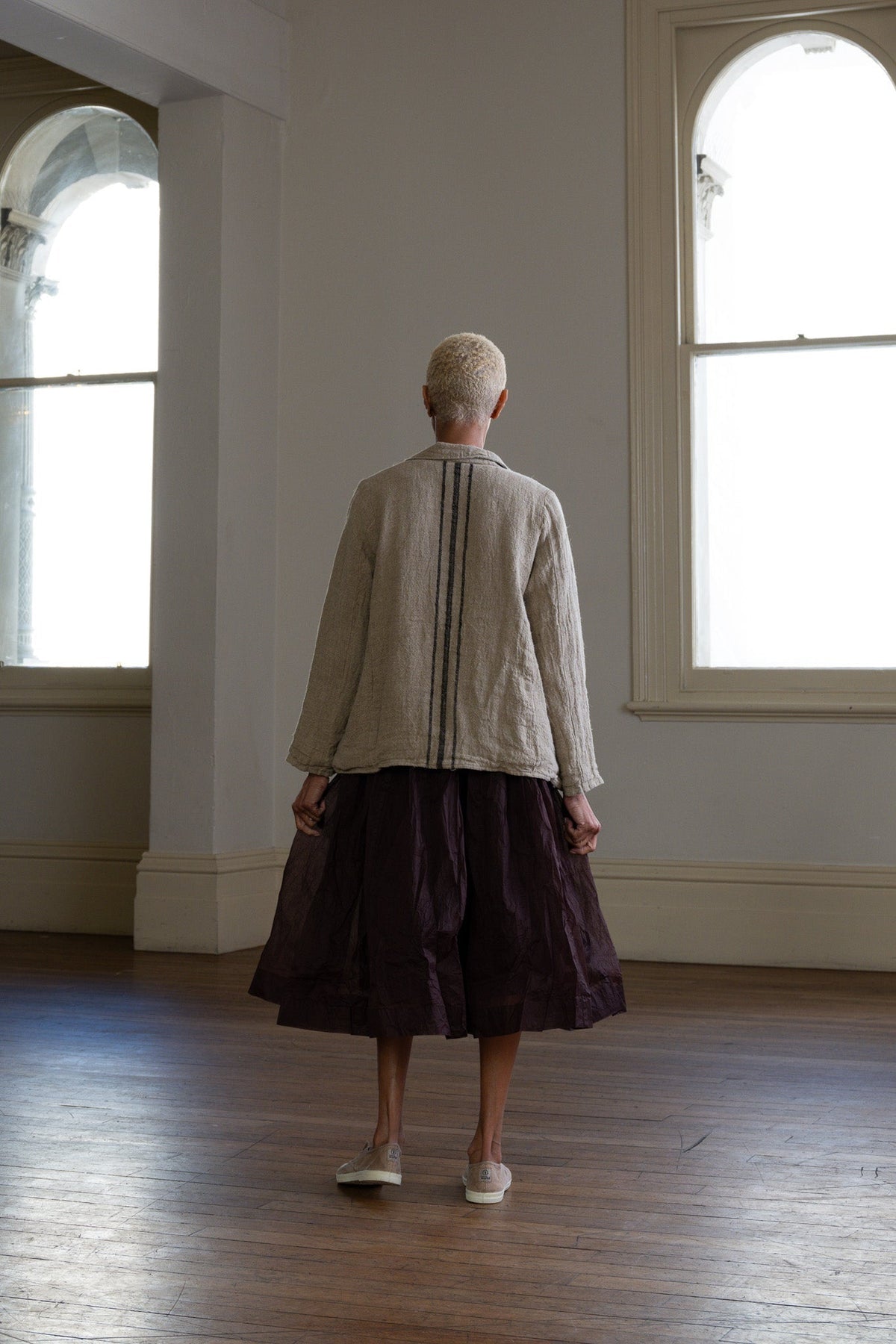 Baridi Jacket - raw linen