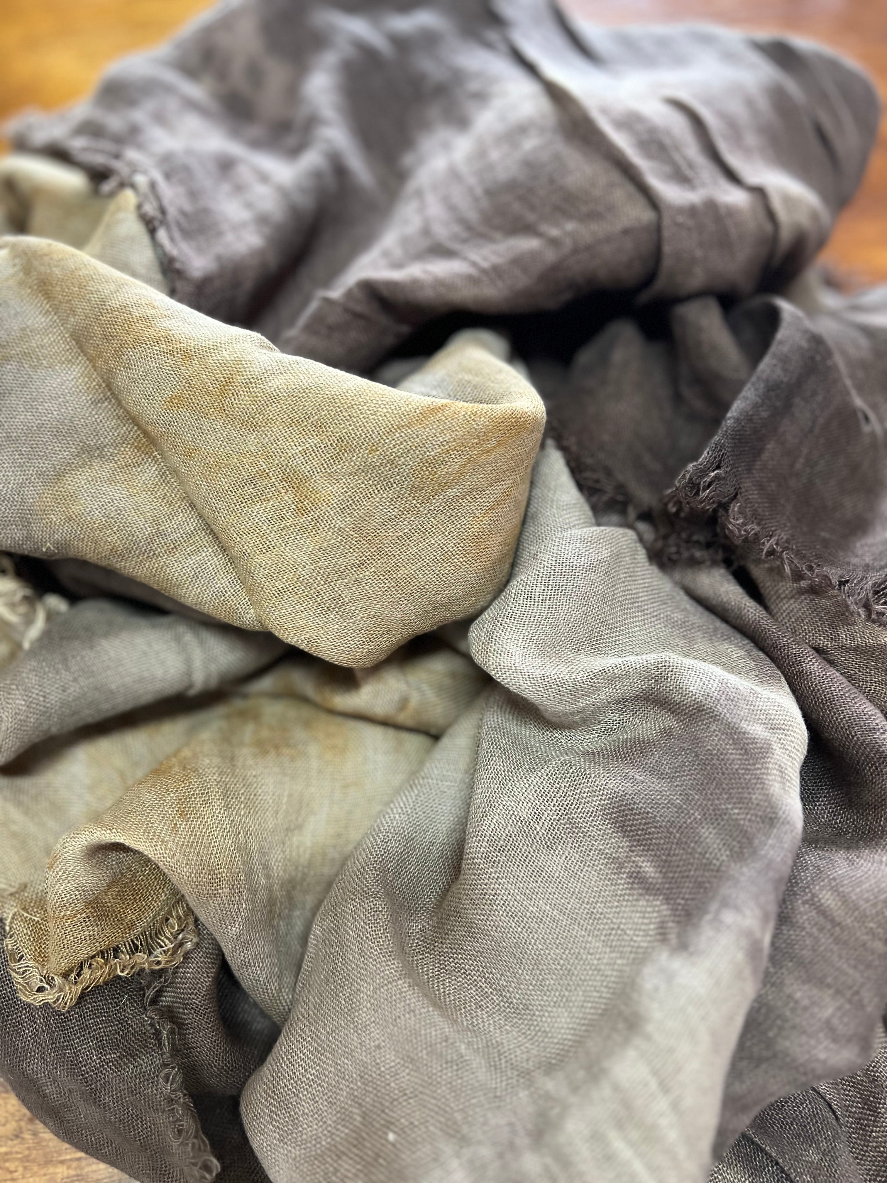 Kasia Large Scarf - warm tones