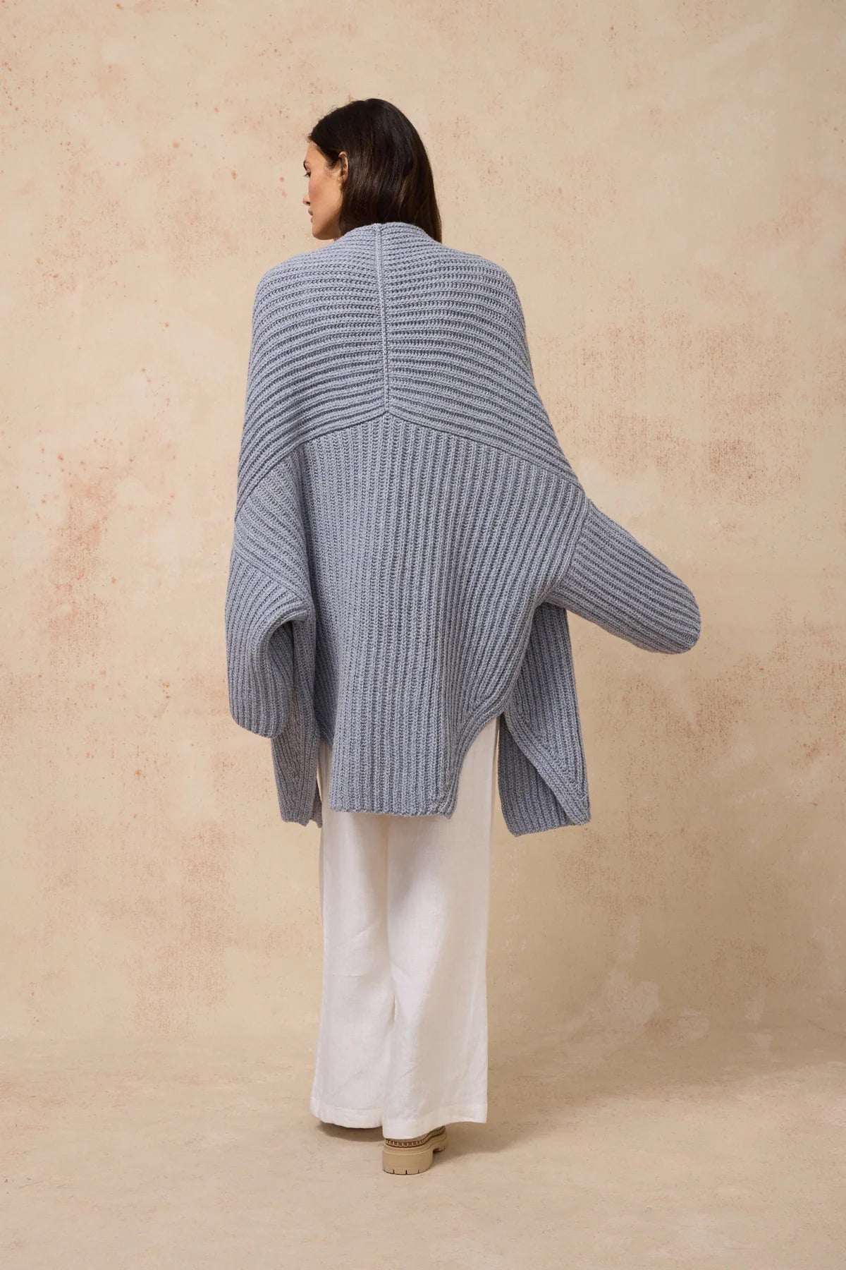 Gusty Wool Jacket - Light Denim