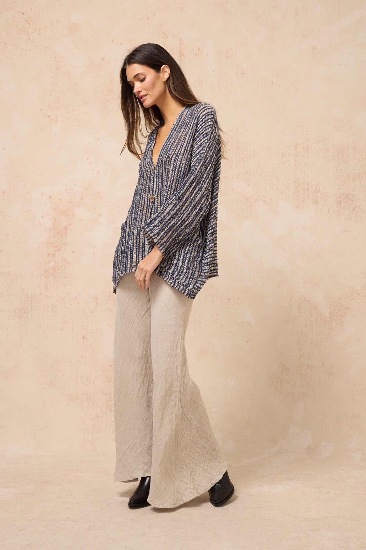 Aurora Jacket - Cestino Blue Notte
