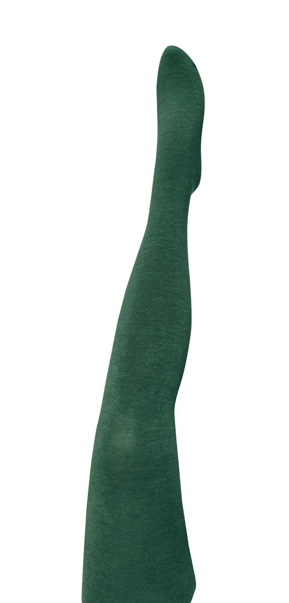 Merino Wool Tights - Luxe Green
