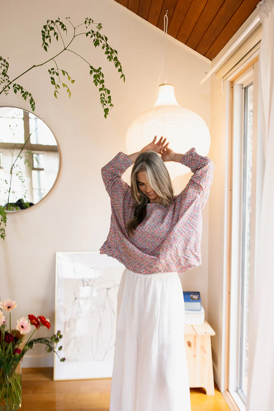 Yuki Top - Betsy Ann Liberty Print