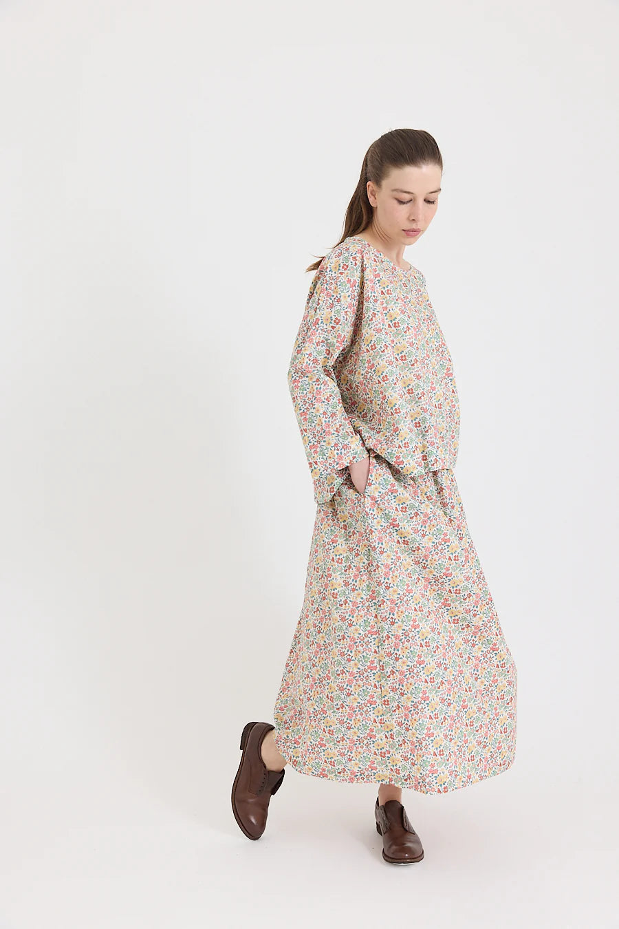 Emily Skirt - Annabella Liberty Print