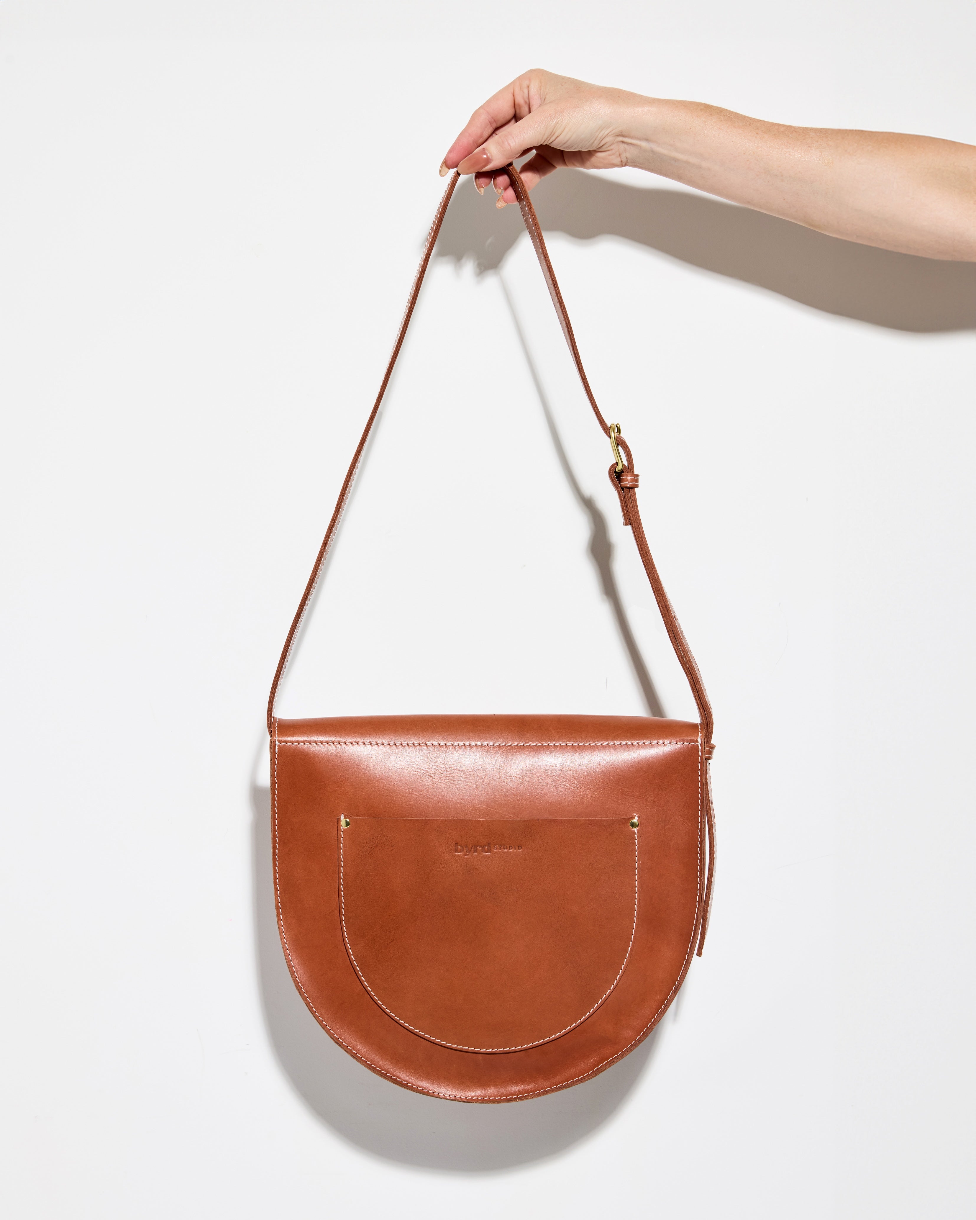 New Moon Saddle Bag - Toffee