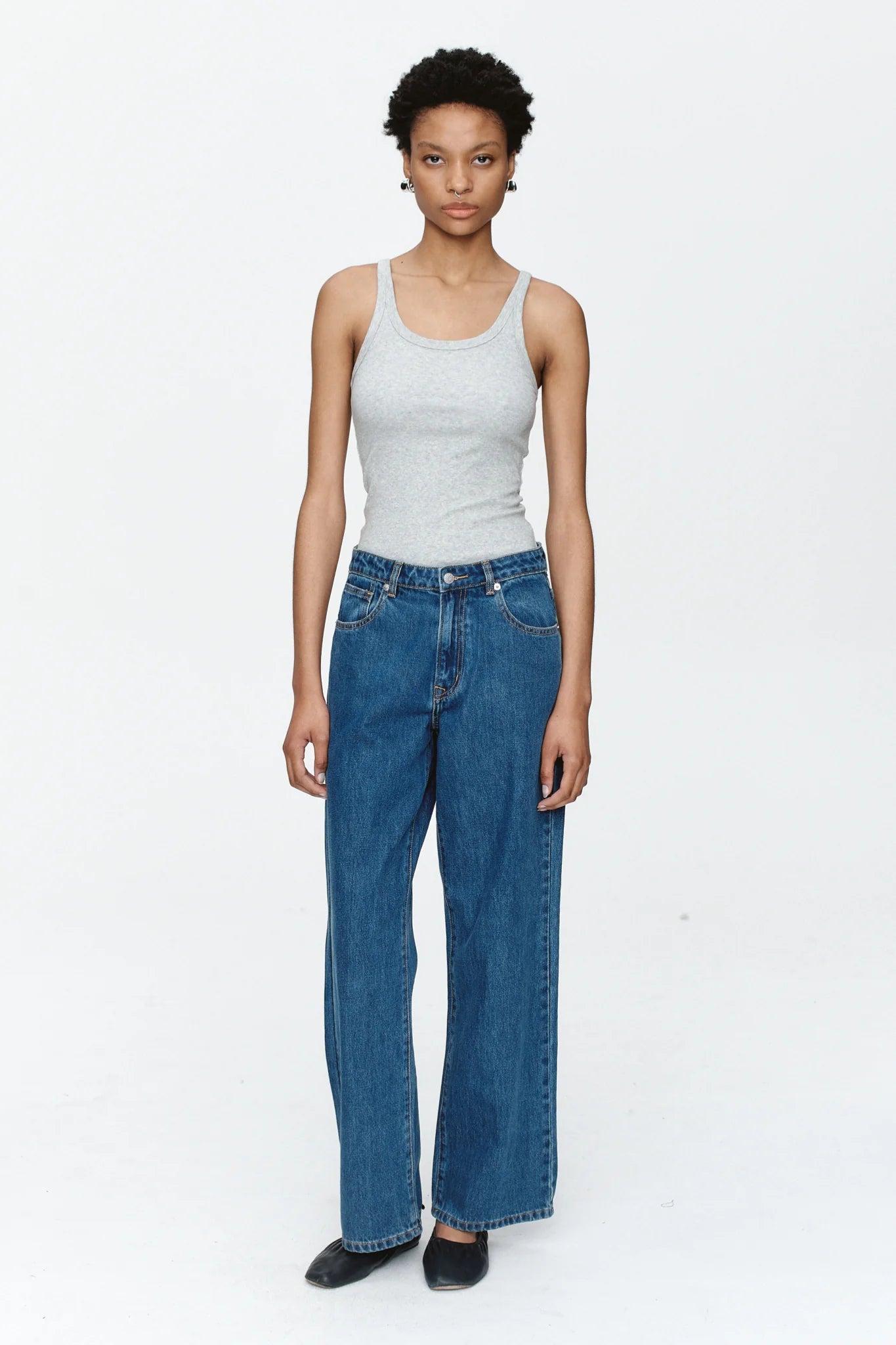 Wide Leg Jean HERITAGE BLUE