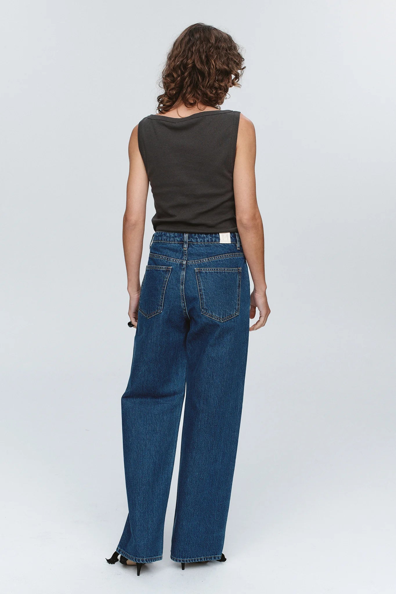 Wide Leg Jean WASHED INDIGO