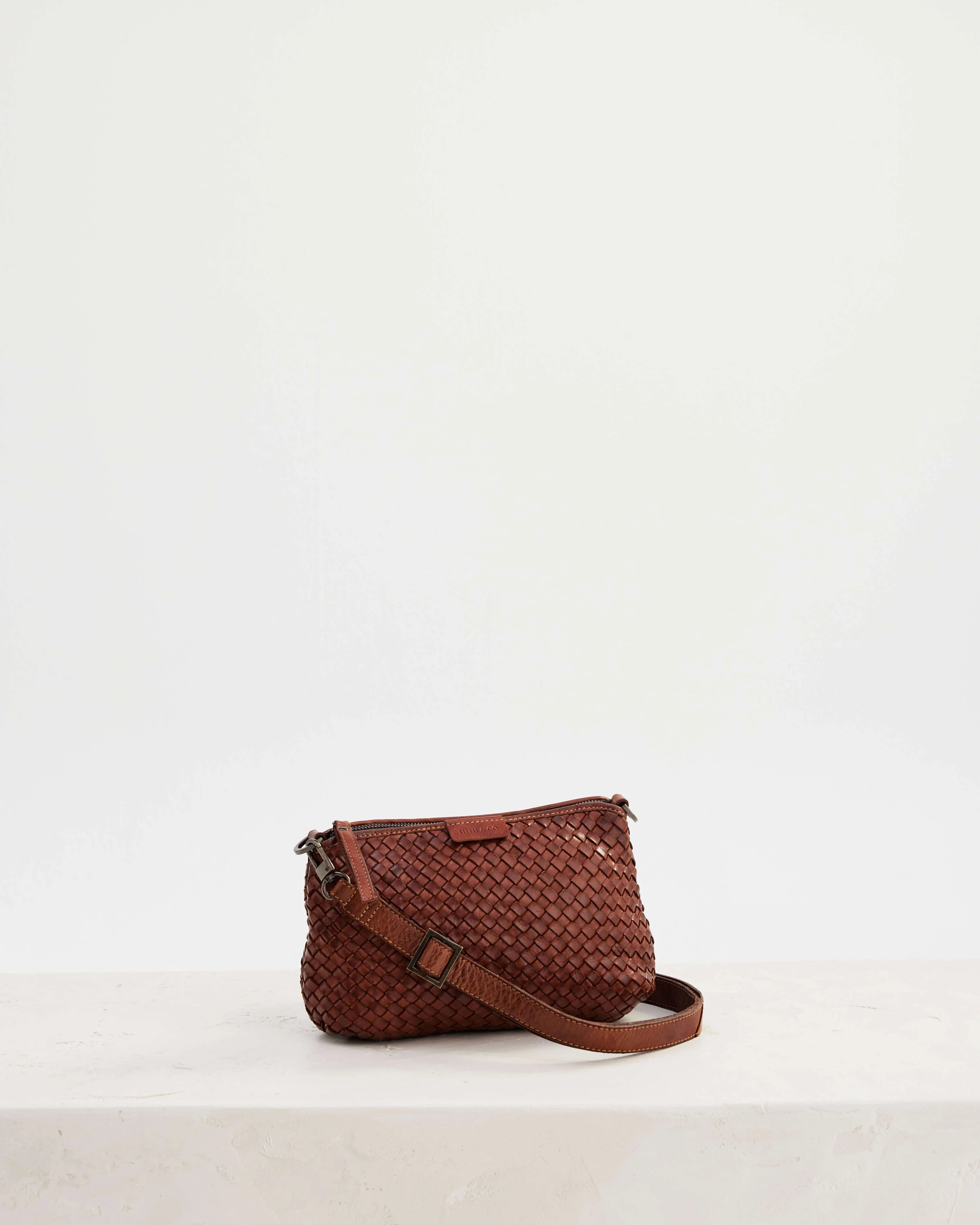 Basque Crossbody Bag - Amber