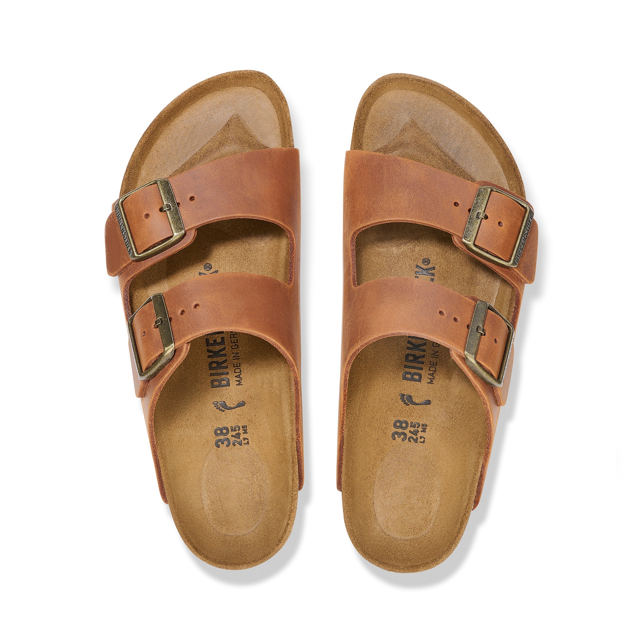 Arizona Natural Oiled Leather Cognac